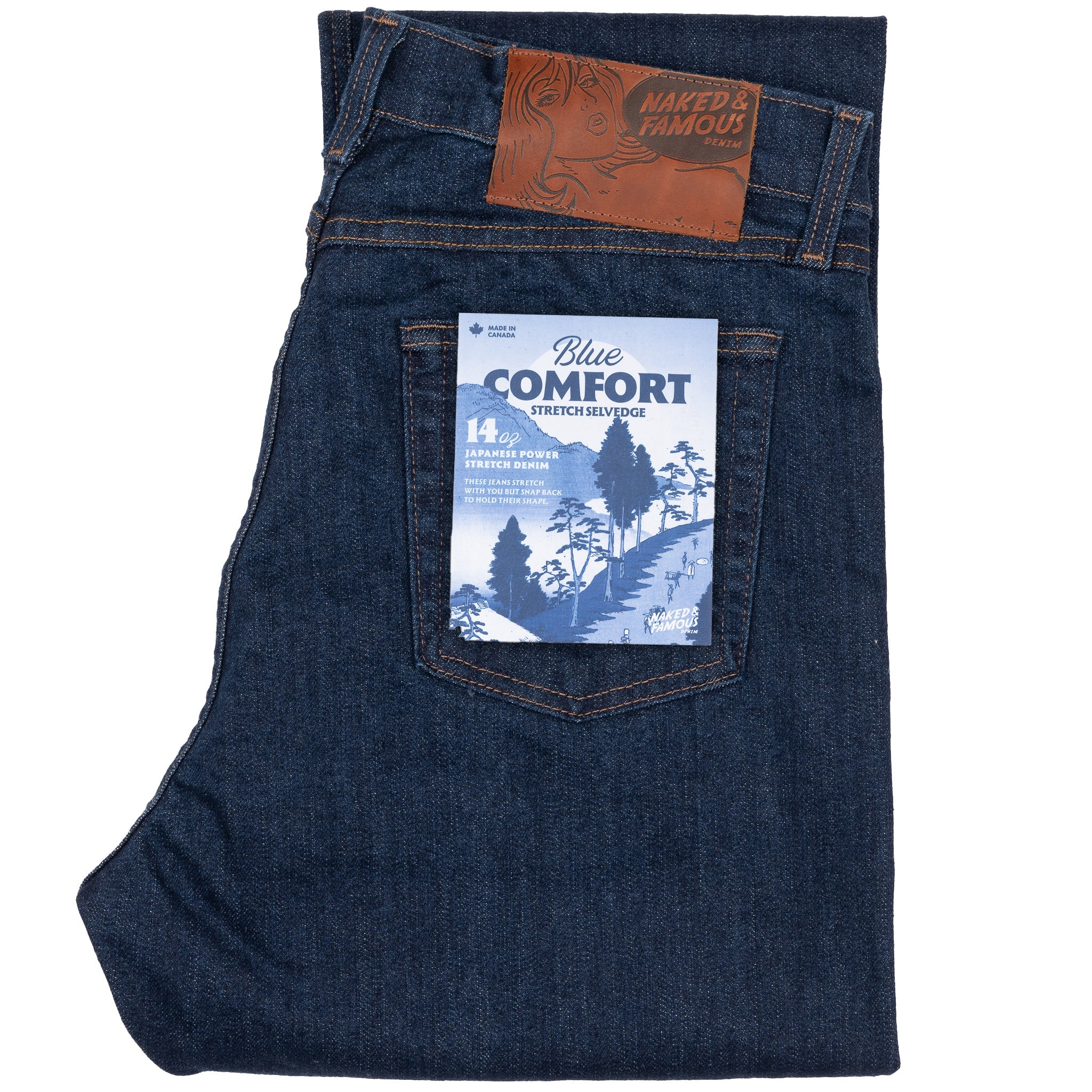 True Guy - Blue Comfort Stretch Selvedge by Naked & Famous Denim
