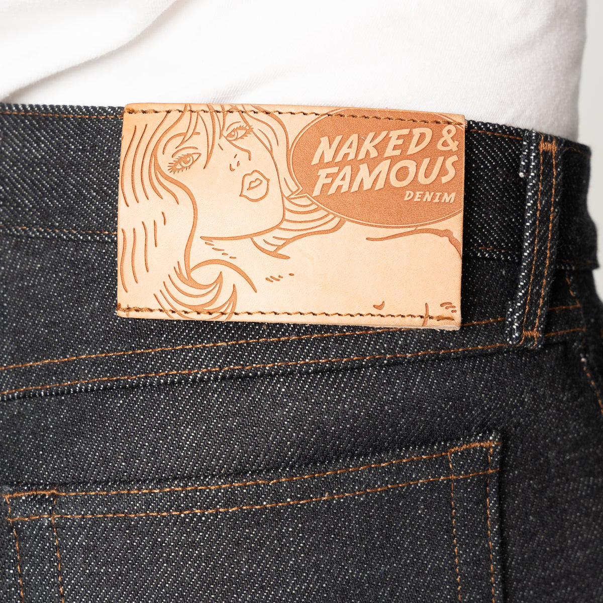 True Guy - Elephant 13 - Red Core by Naked & Famous Denim
