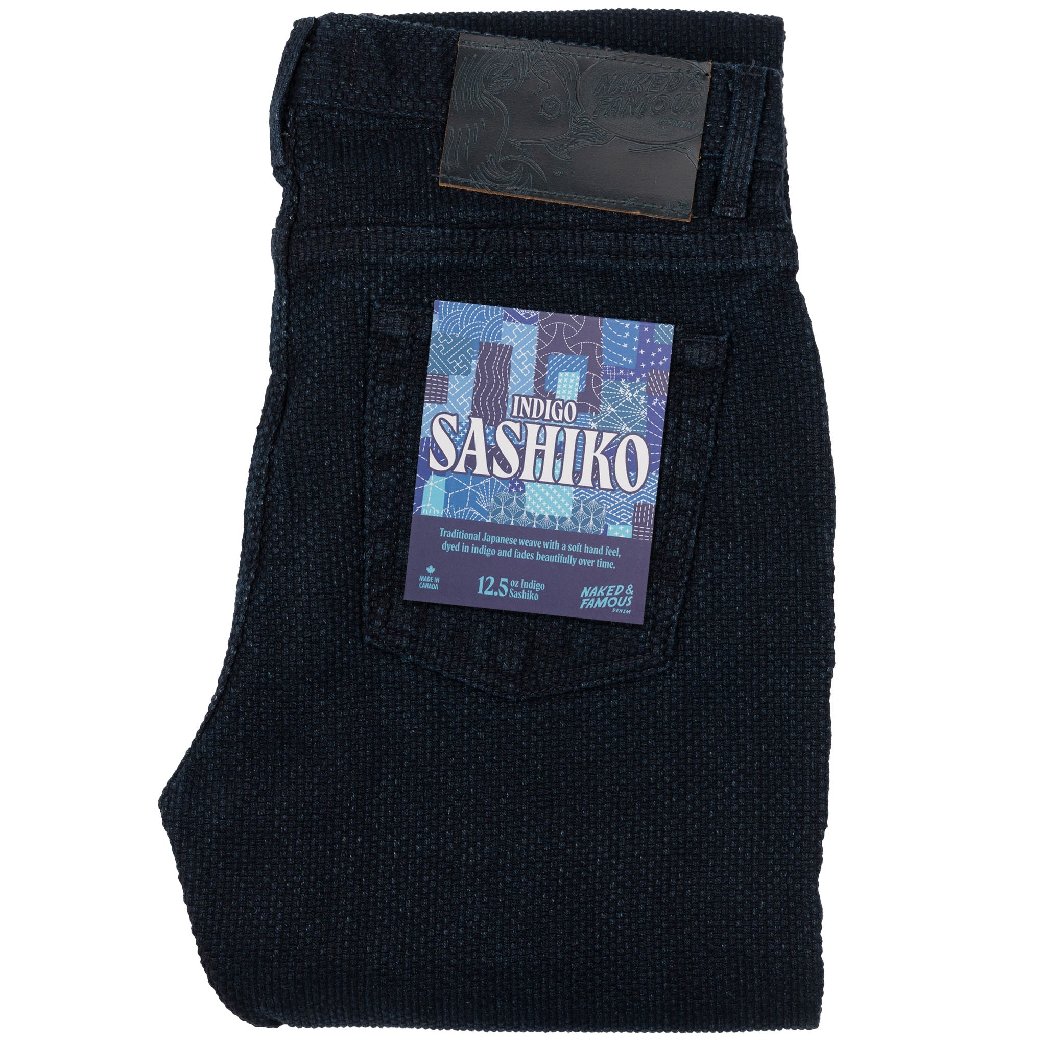 Super Guy - Indigo Sashiko by Naked & Famous Denim