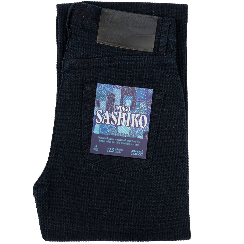 Strong  Guy - Indigo Sashiko