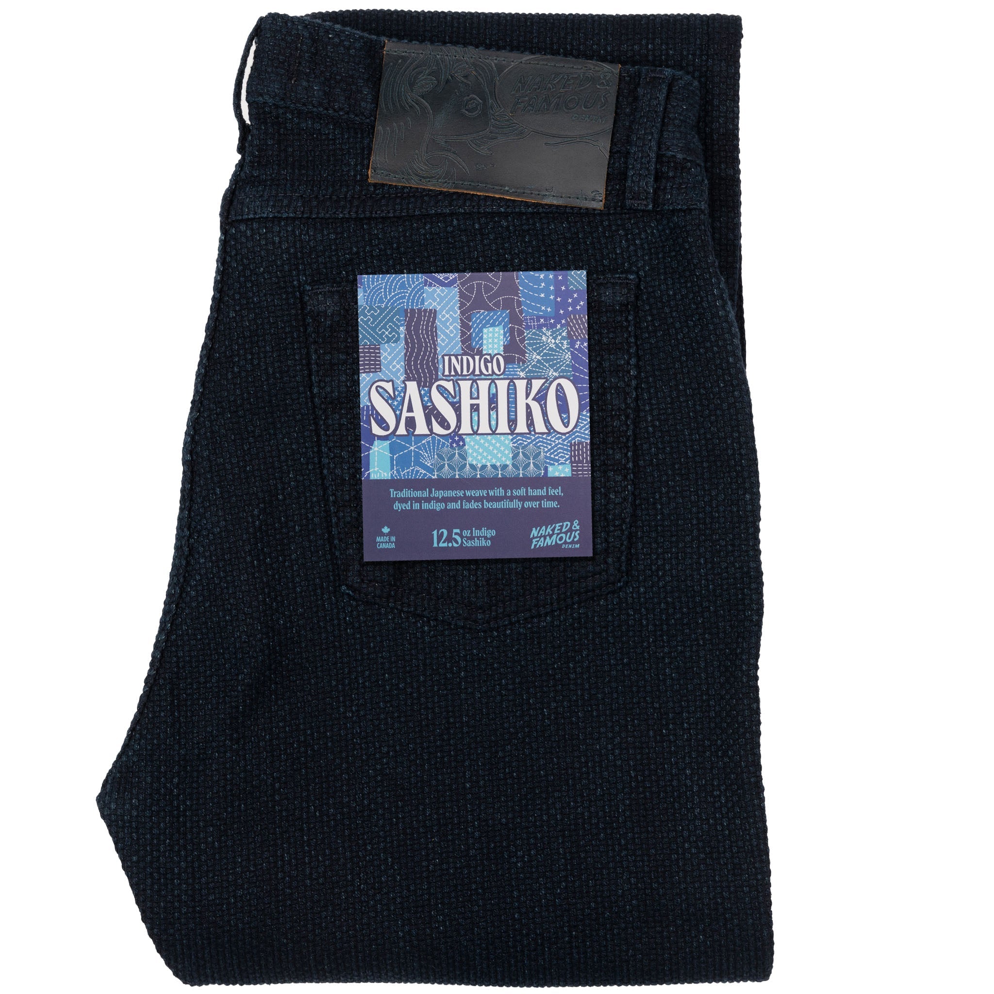 True Guy - Indigo Sashiko by Naked & Famous Denim