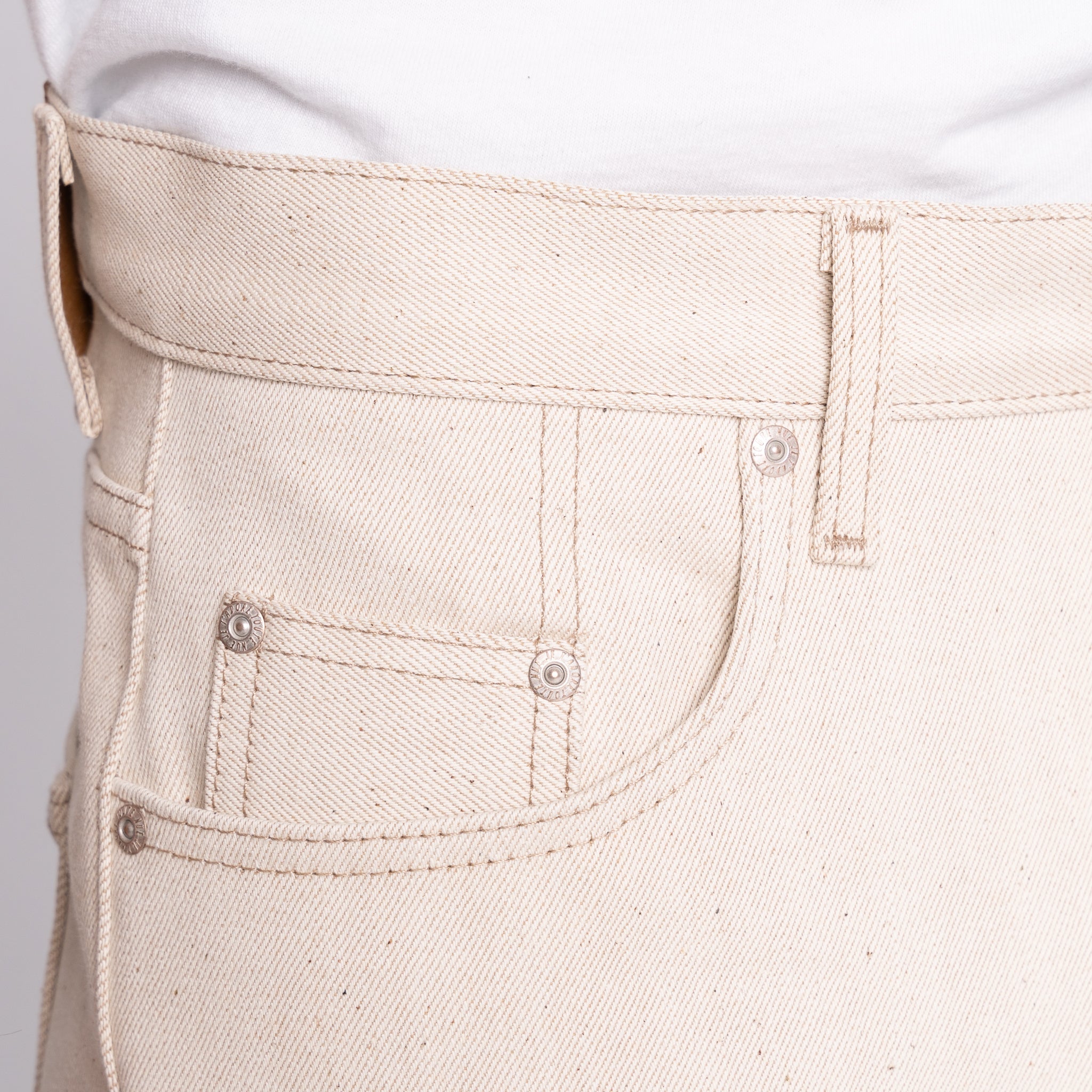Easy Guy - All Natural Ecru Foxfibre® Selvedge by Naked & Famous Denim