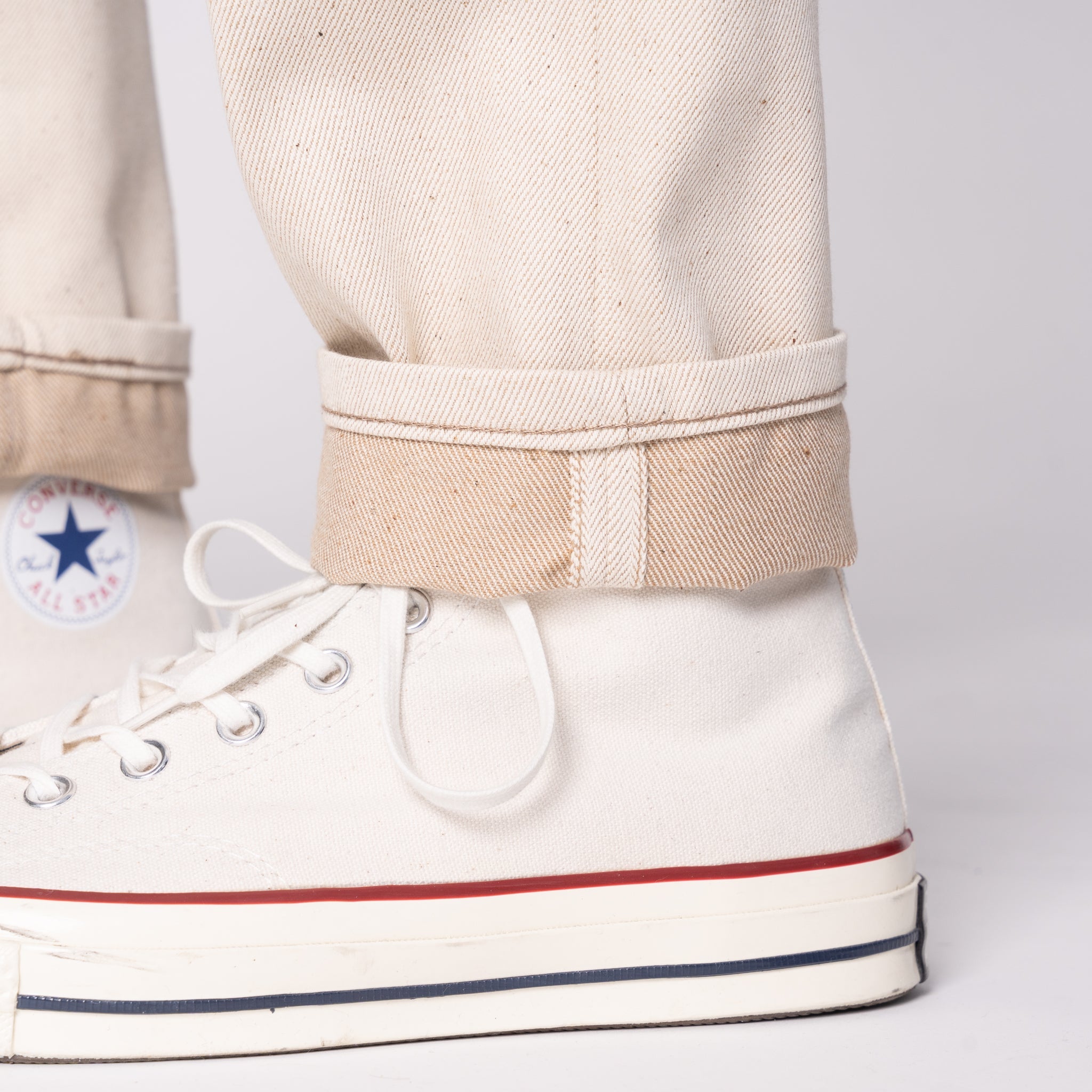 Easy Guy - All Natural Ecru Foxfibre® Selvedge by Naked & Famous Denim