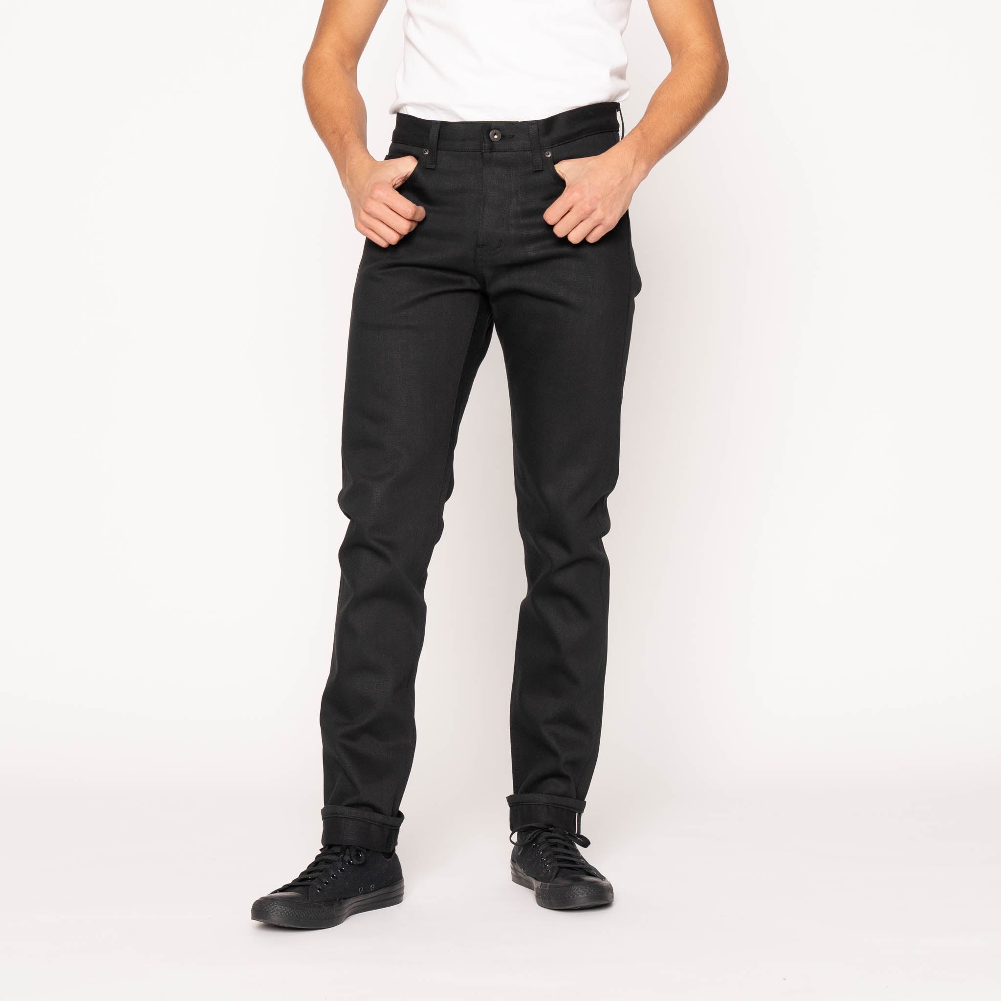 Super Guy - Forever Black Selvedge by Naked & Famous Denim