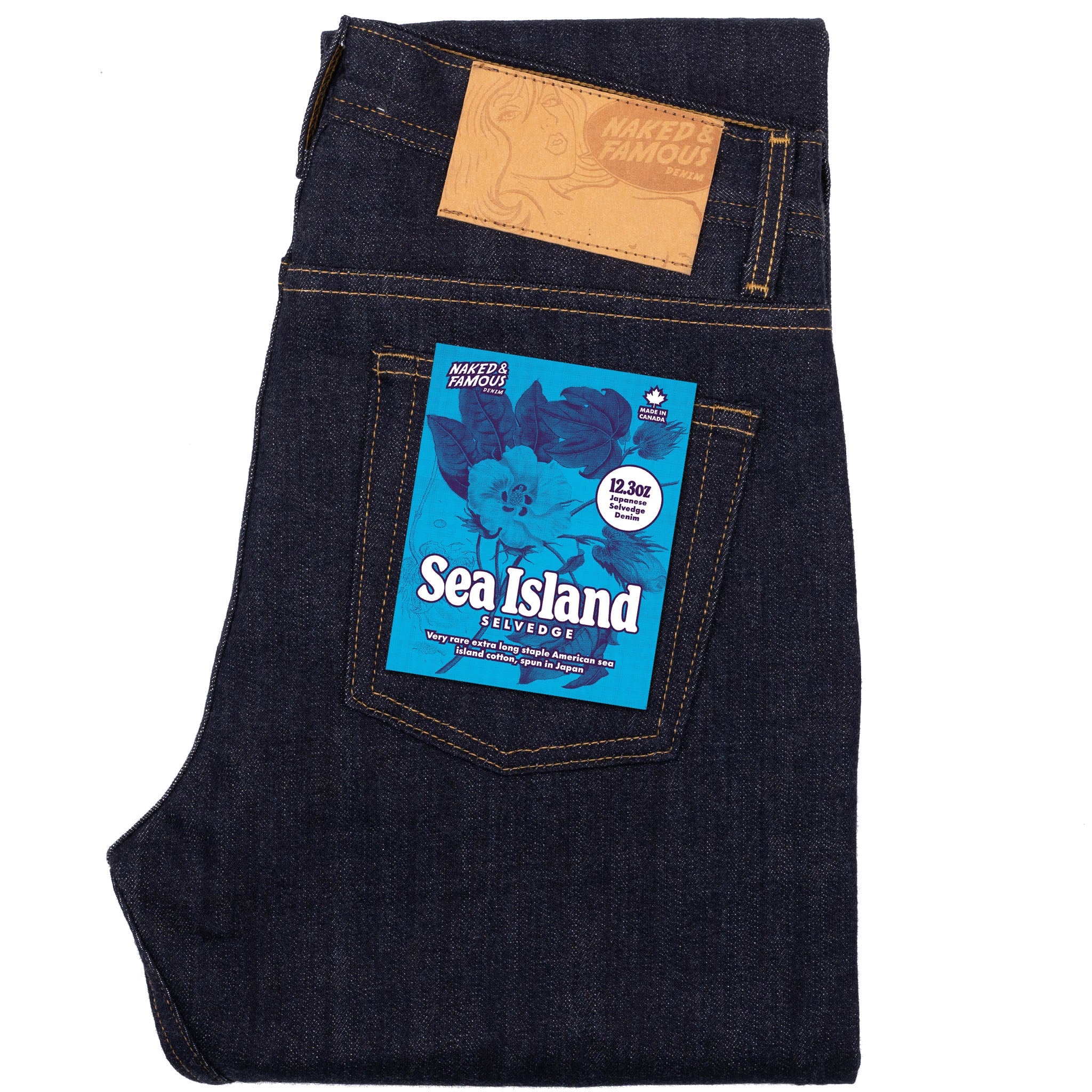 Weird Guy - Sea Island Selvedge - Indigo by Naked & Famous Denim