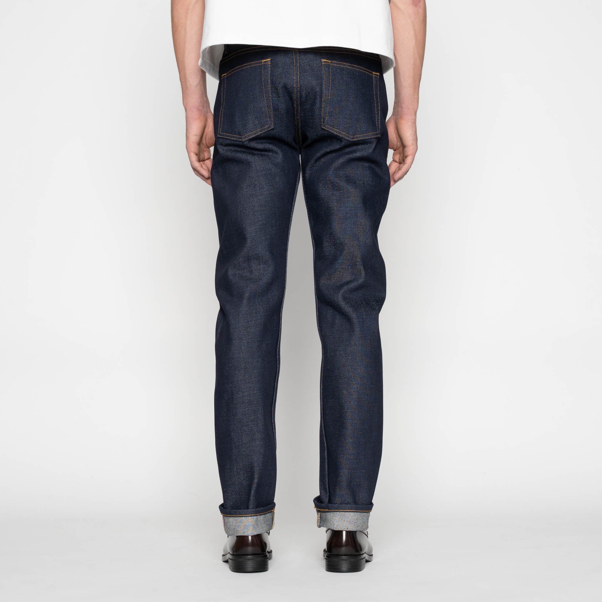 Weird Guy - Elephant 14 - Dirty Elephant Selvedge by Naked & Famous Denim