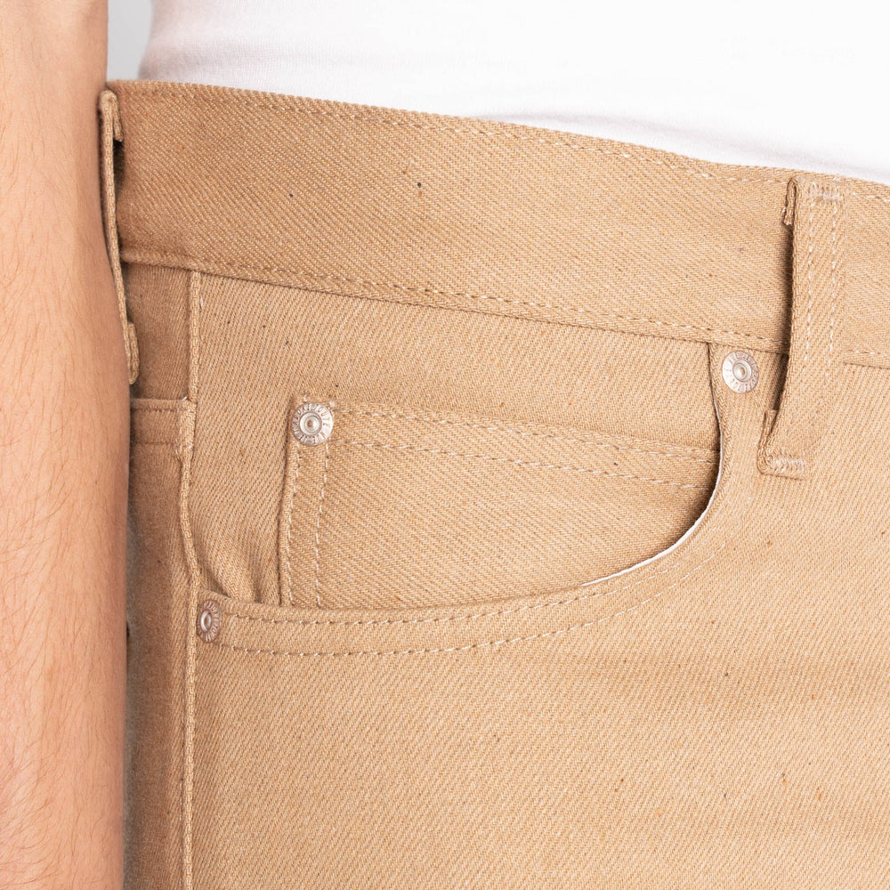 Weird Guy - Brown Fox Selvedge - Brown by Naked & Famous Denim