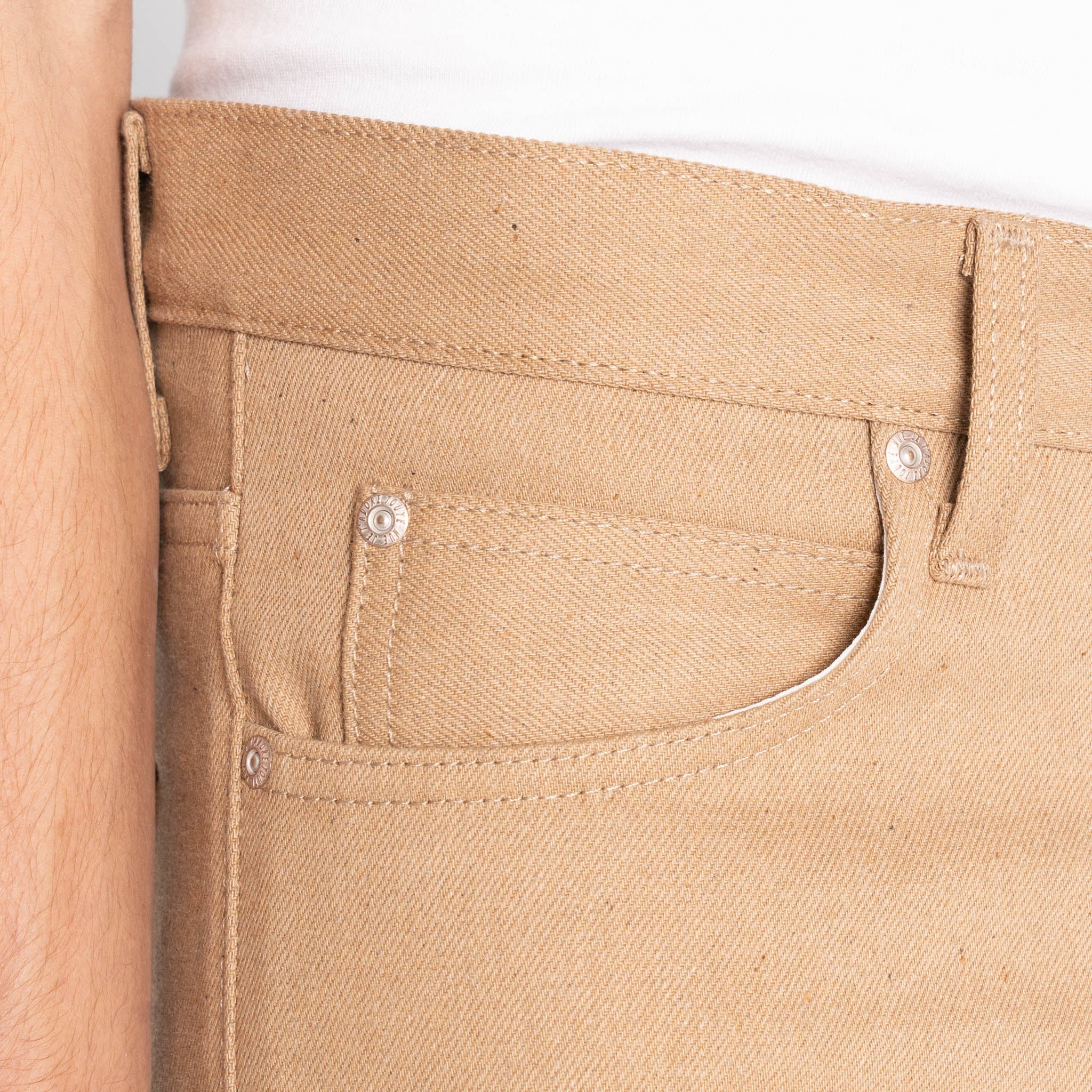 Weird Guy - Brown Fox Selvedge - Brown by Naked & Famous Denim