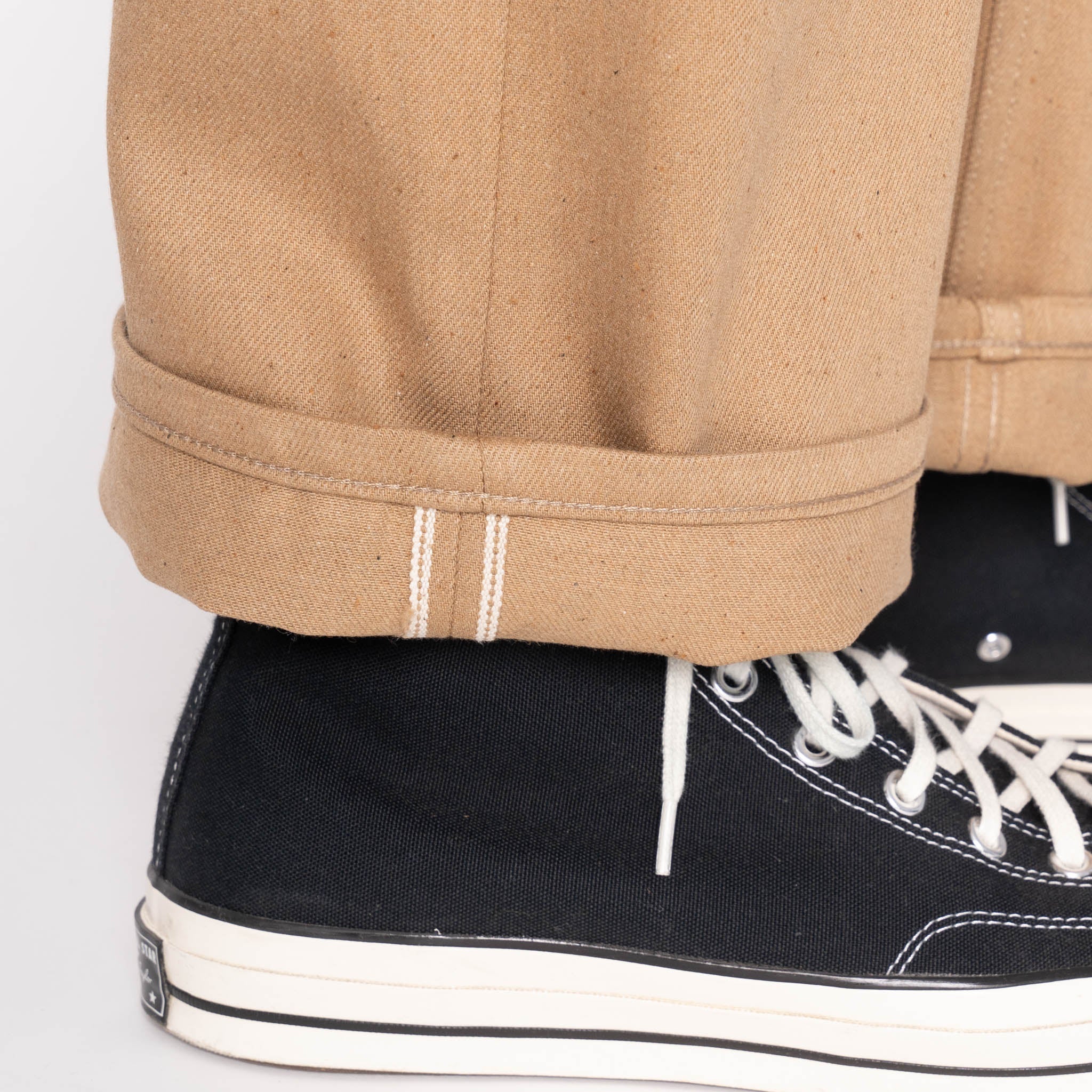 Strong Guy - Brown Fox Selvedge - Brown by Naked & Famous Denim