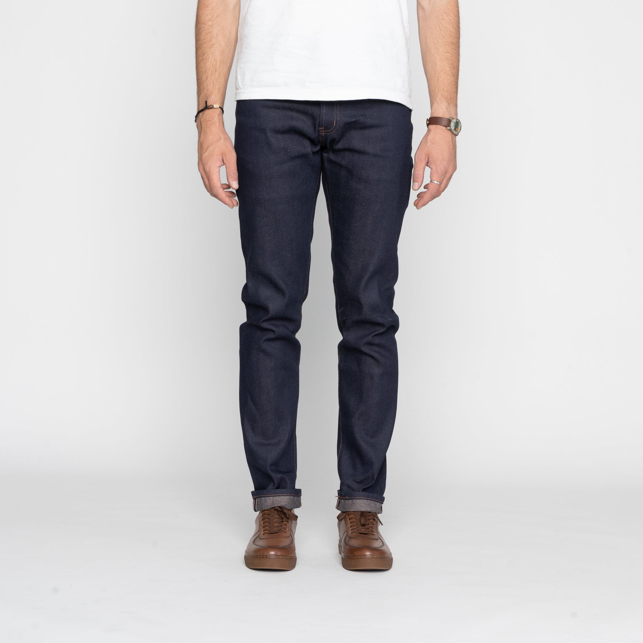 Super Guy - Coffee Dye Selvedge - Indigo by Naked & Famous Denim