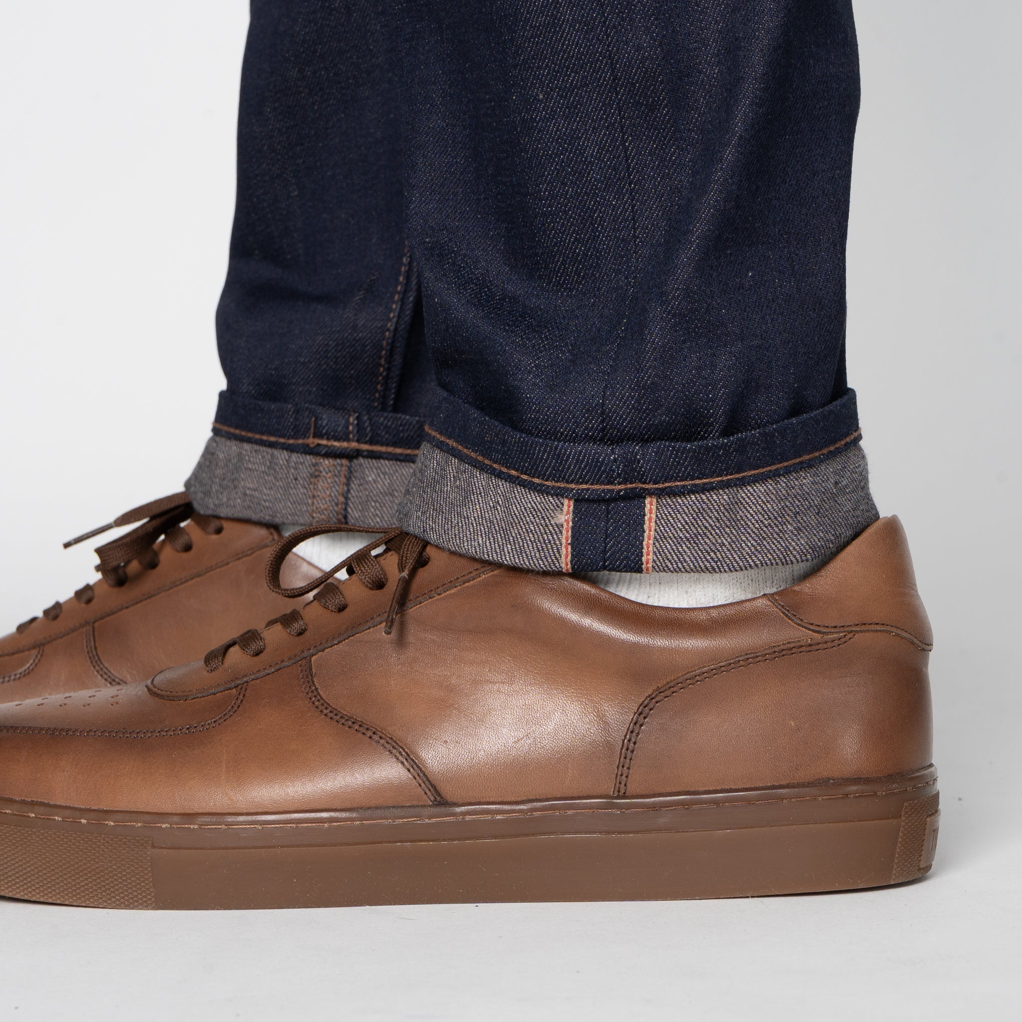 Super Guy - Coffee Dye Selvedge - Indigo by Naked & Famous Denim