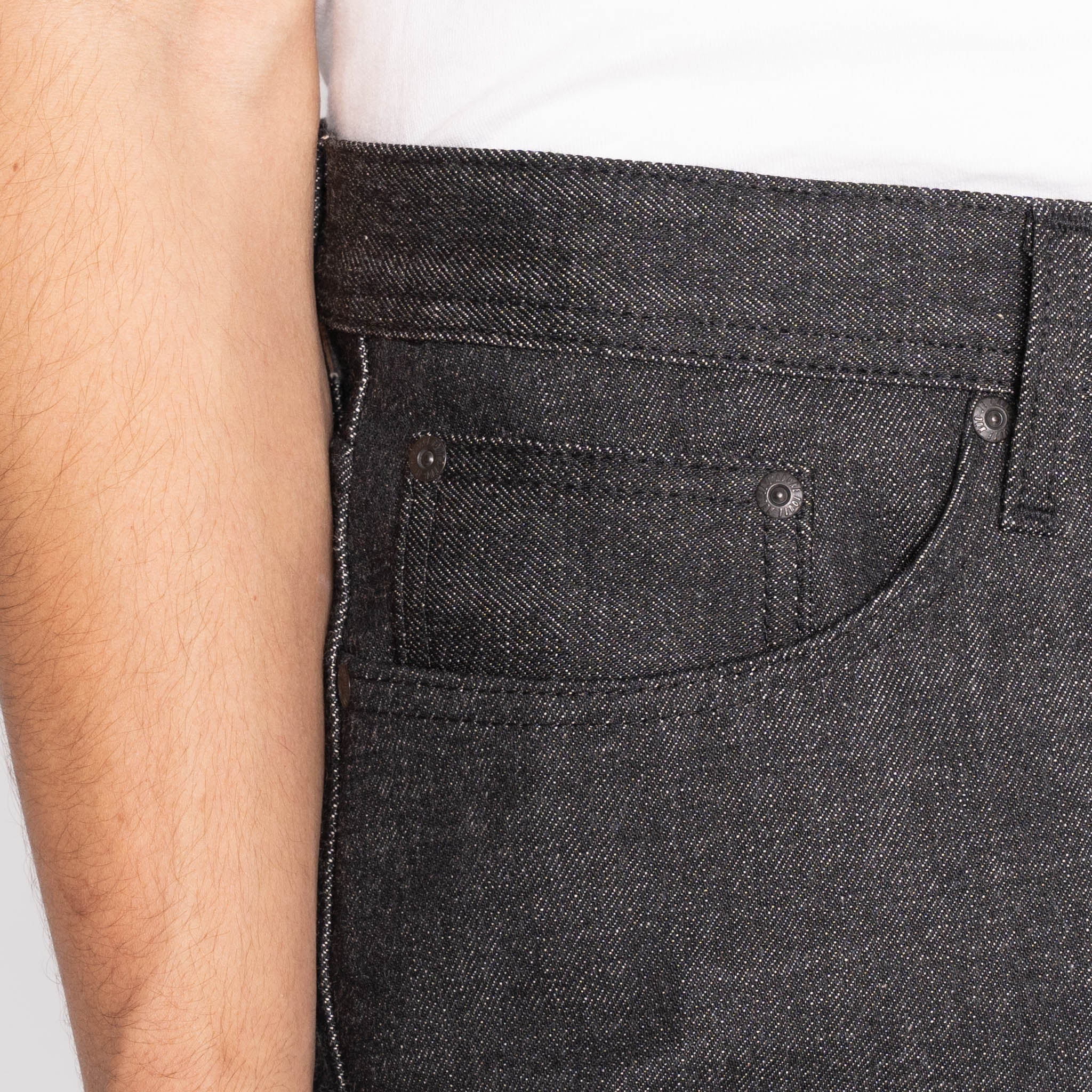 Weird Guy - Yatagarasu Selvedge - Black by Naked & Famous Denim