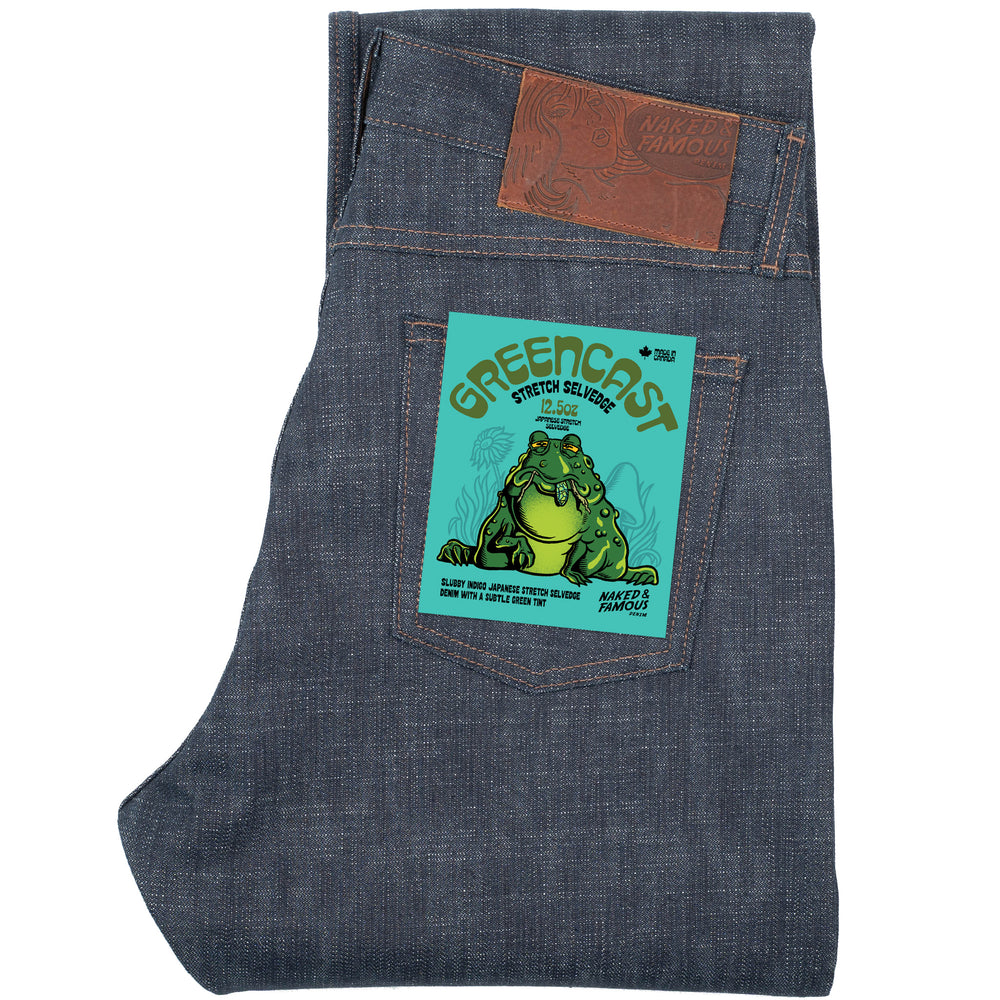 True Guy - Greencast Stretch Selvedge by Naked & Famous Denim