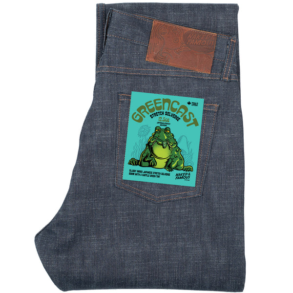 True Guy - Greencast Stretch Selvedge by Naked & Famous Denim