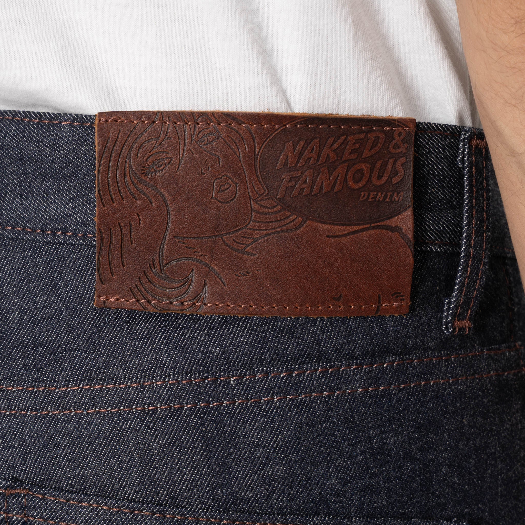 Super Guy - Flying Squirrel Selvedge - Indigo by Naked & Famous Denim