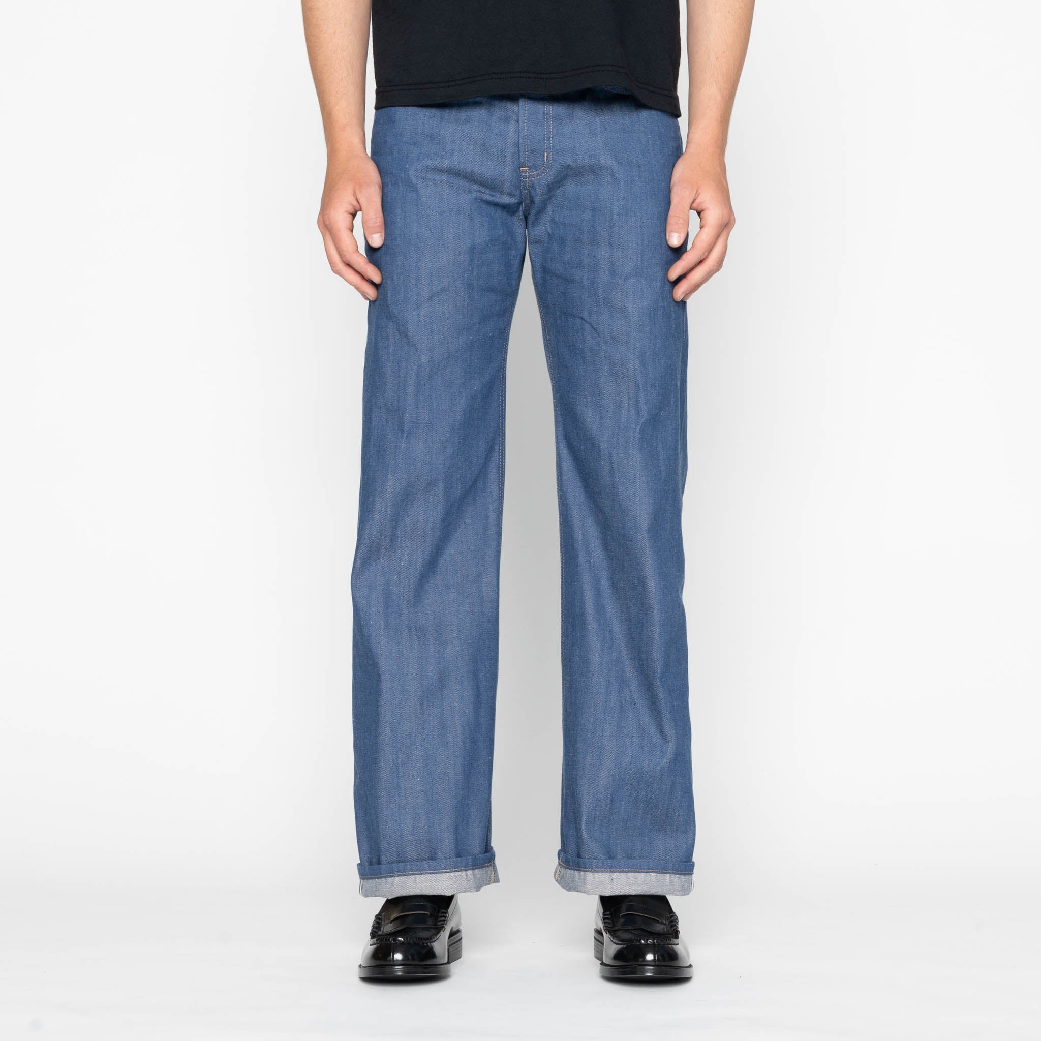 Strong Guy - The Cat’s Pajamas Selvedge - Blue by Naked & Famous Denim