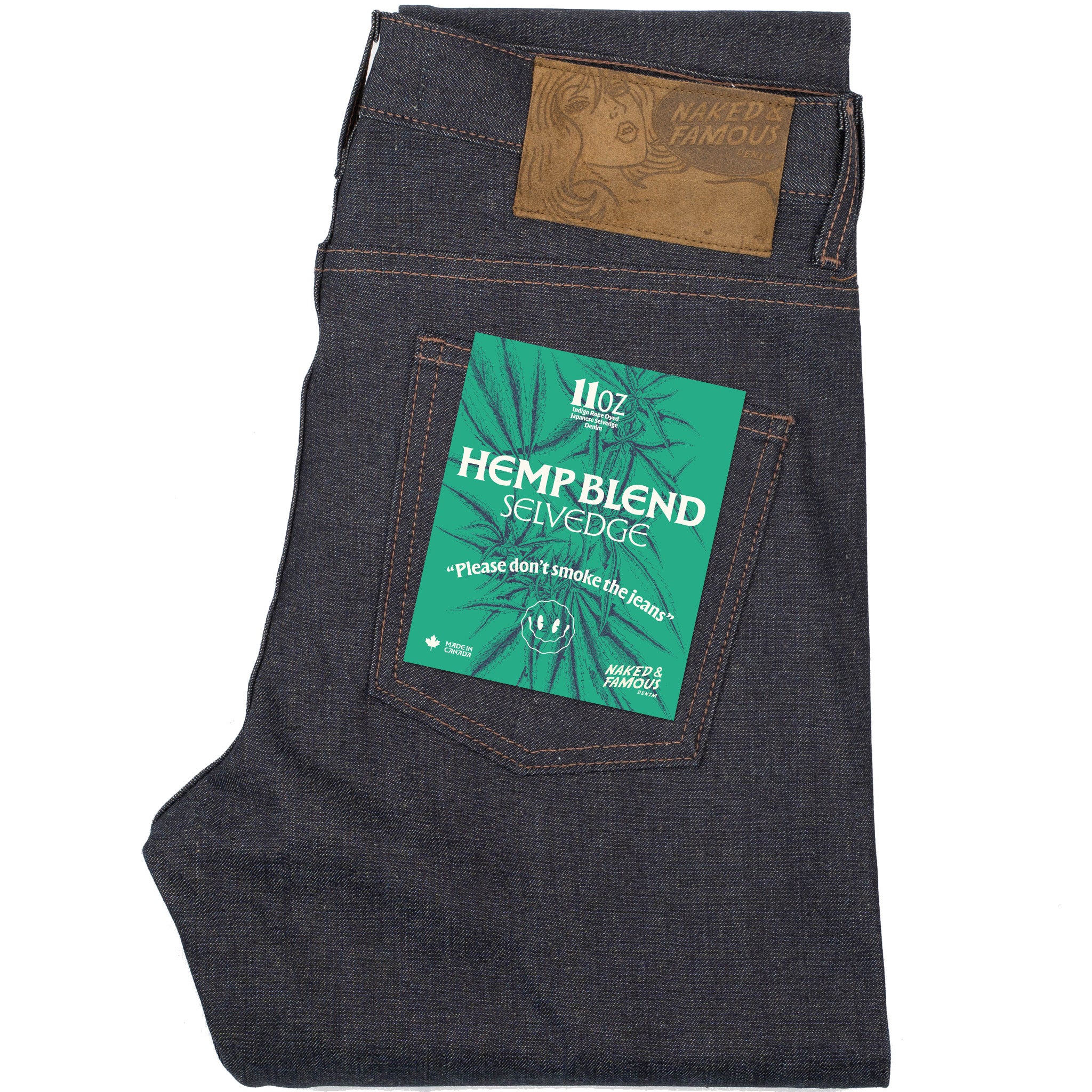 Super Guy - Hemp Blend Selvedge - Indigo by Naked & Famous Denim
