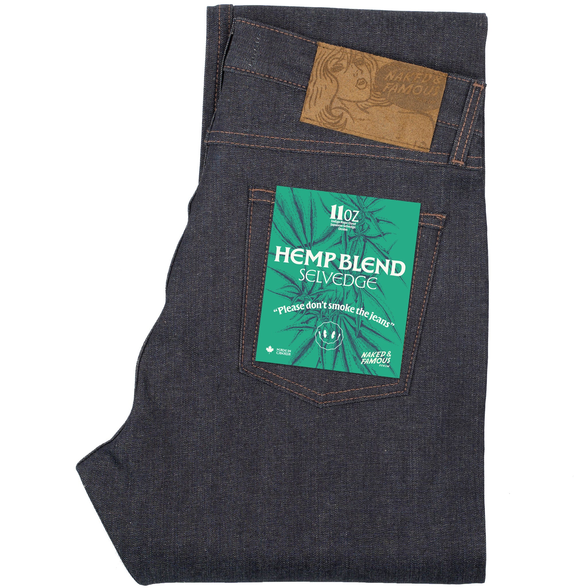 True Guy - Hemp Blend Selvedge - Indigo by Naked & Famous Denim