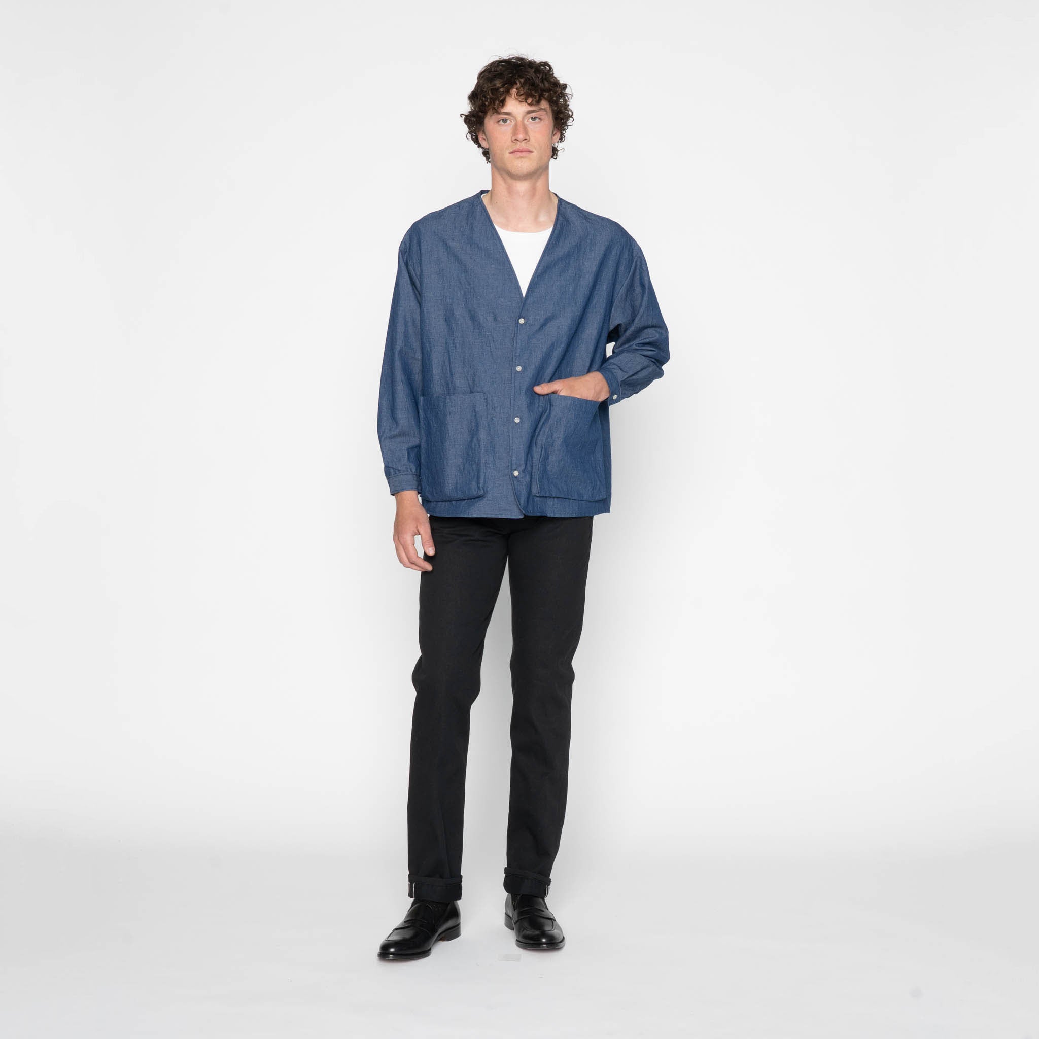 Weird Guy - Selvedge Slacks Black by Naked & Famous Denim