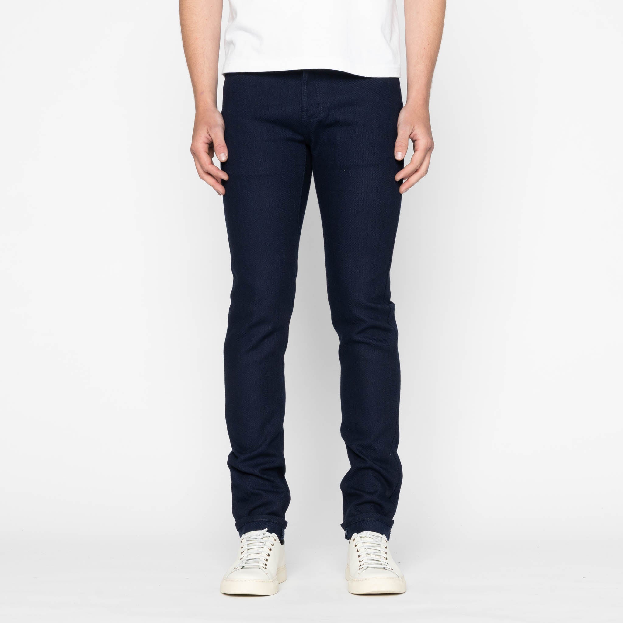 Super Guy - Maekake Dobby - Indigo by Naked & Famous Denim