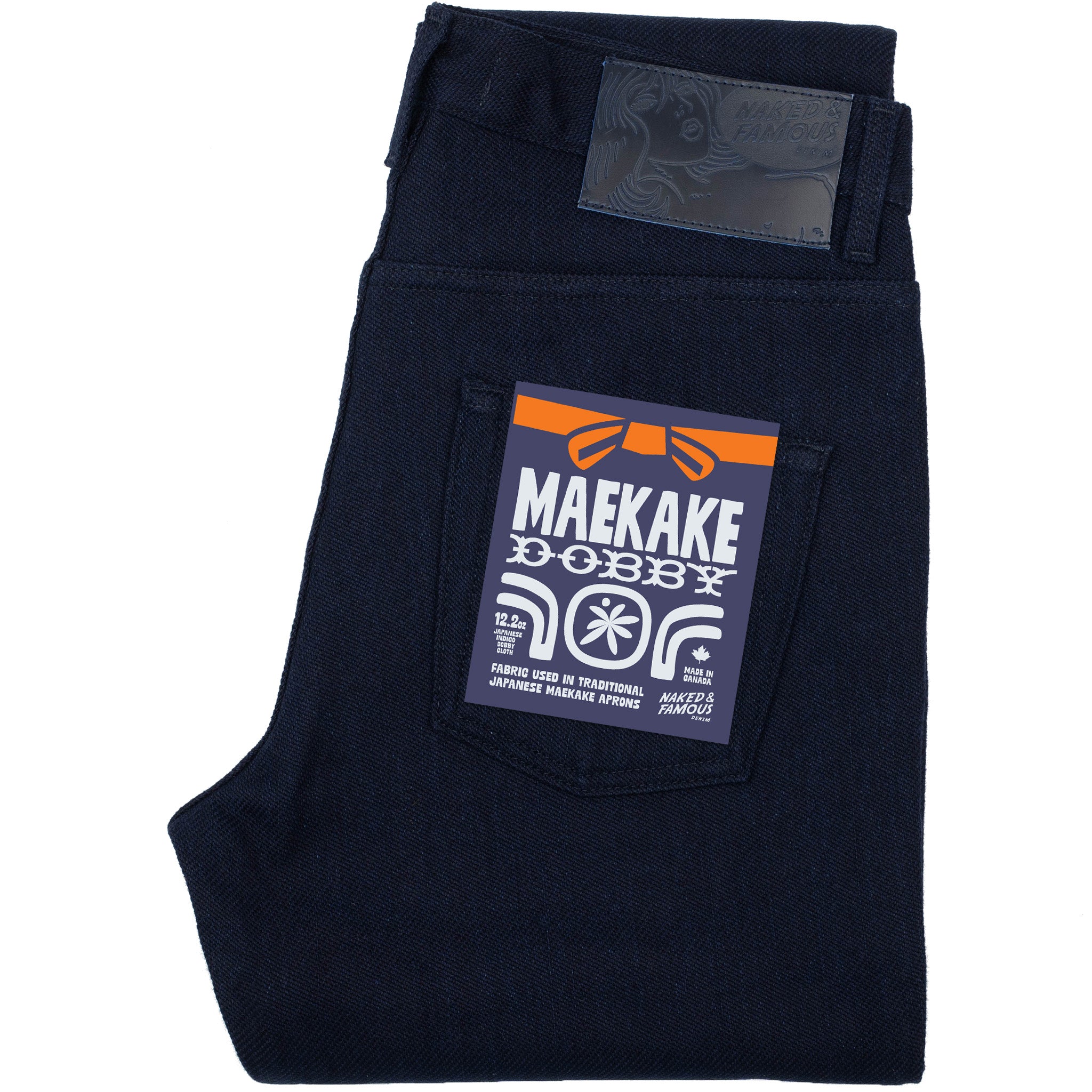 Easy Guy - Maekake Dobby - Indigo by Naked & Famous Denim