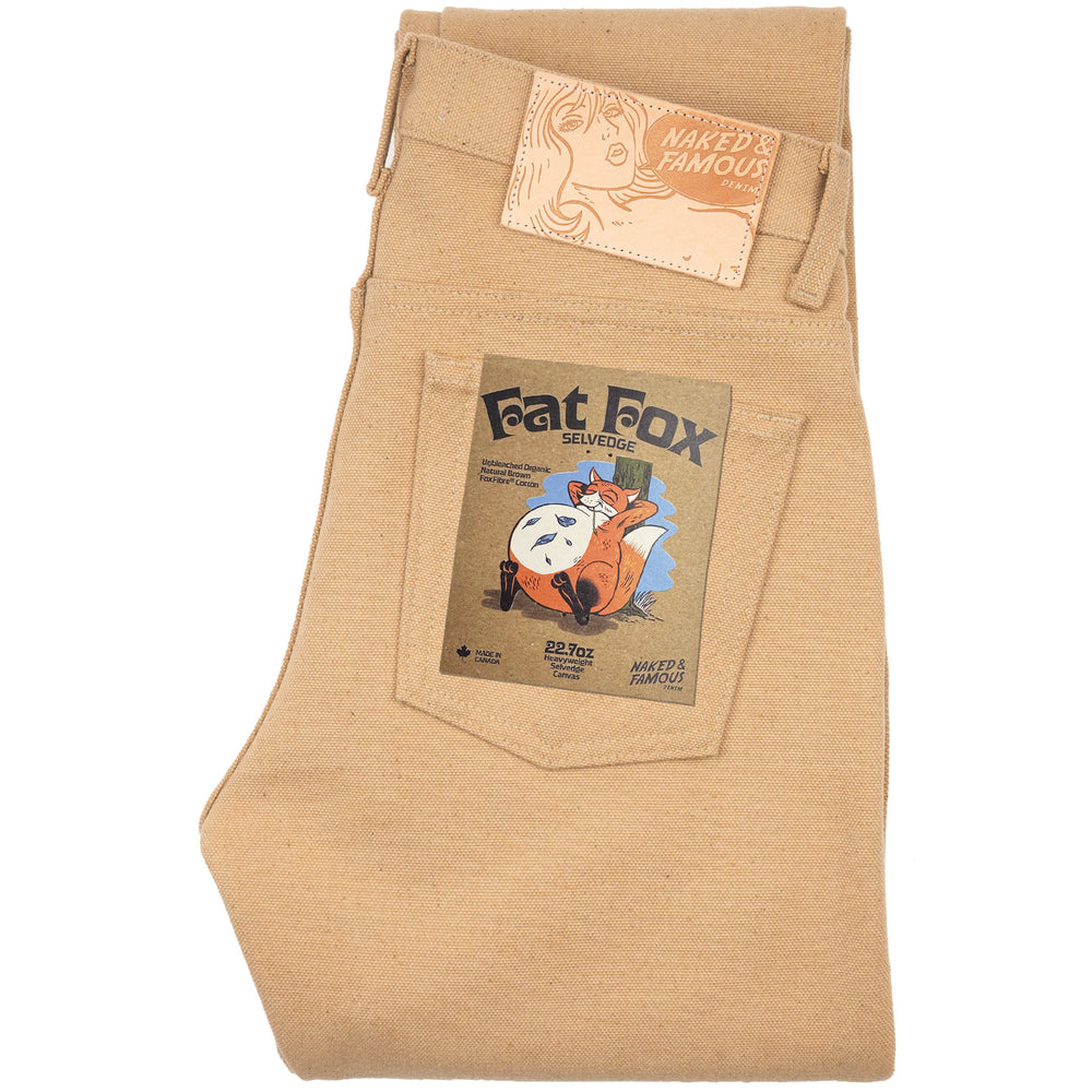 Weird Guy - Fat Fox Selvedge - Brown by Naked & Famous Denim