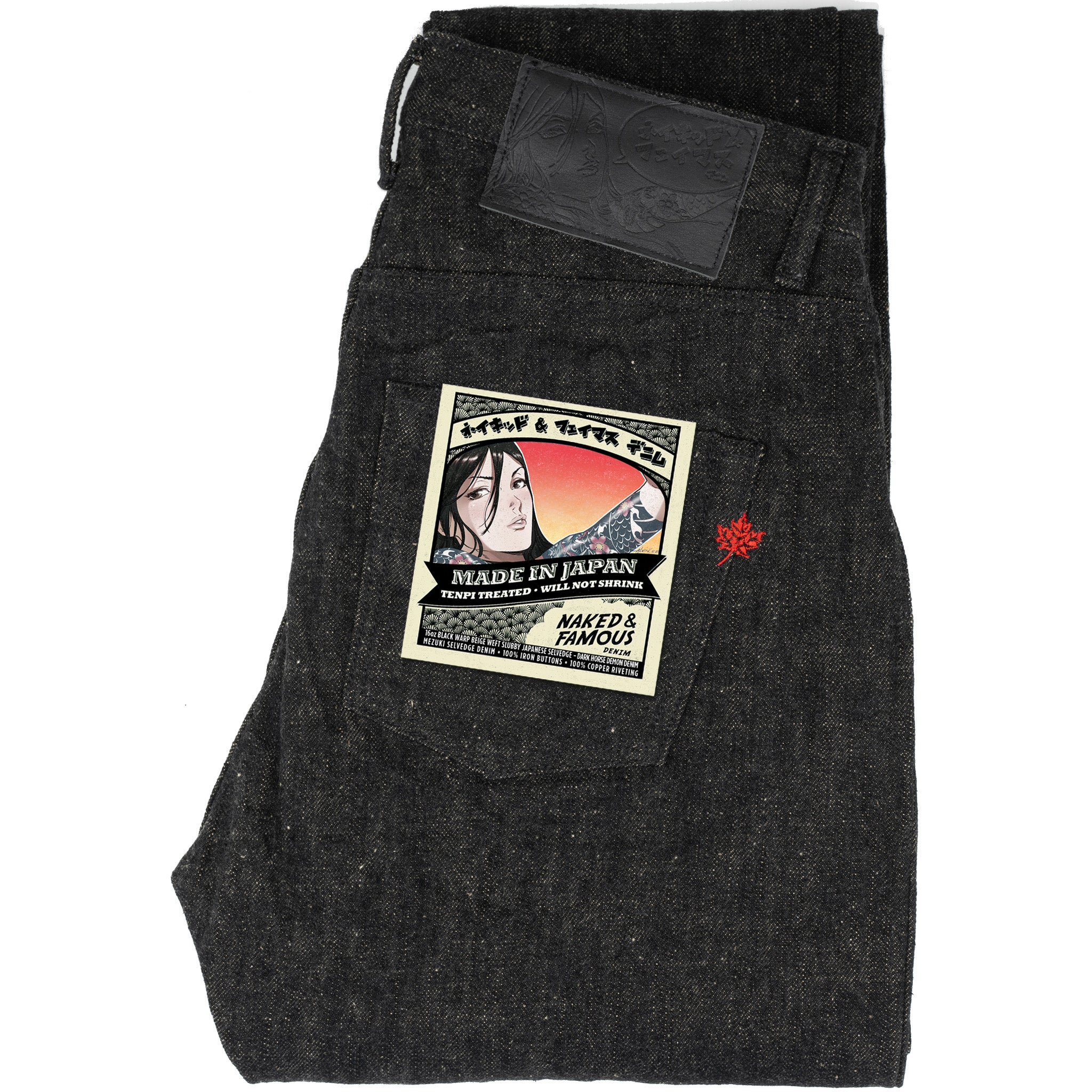 Weird Guy - MIJ18 - Mezuki Selvedge - Noir