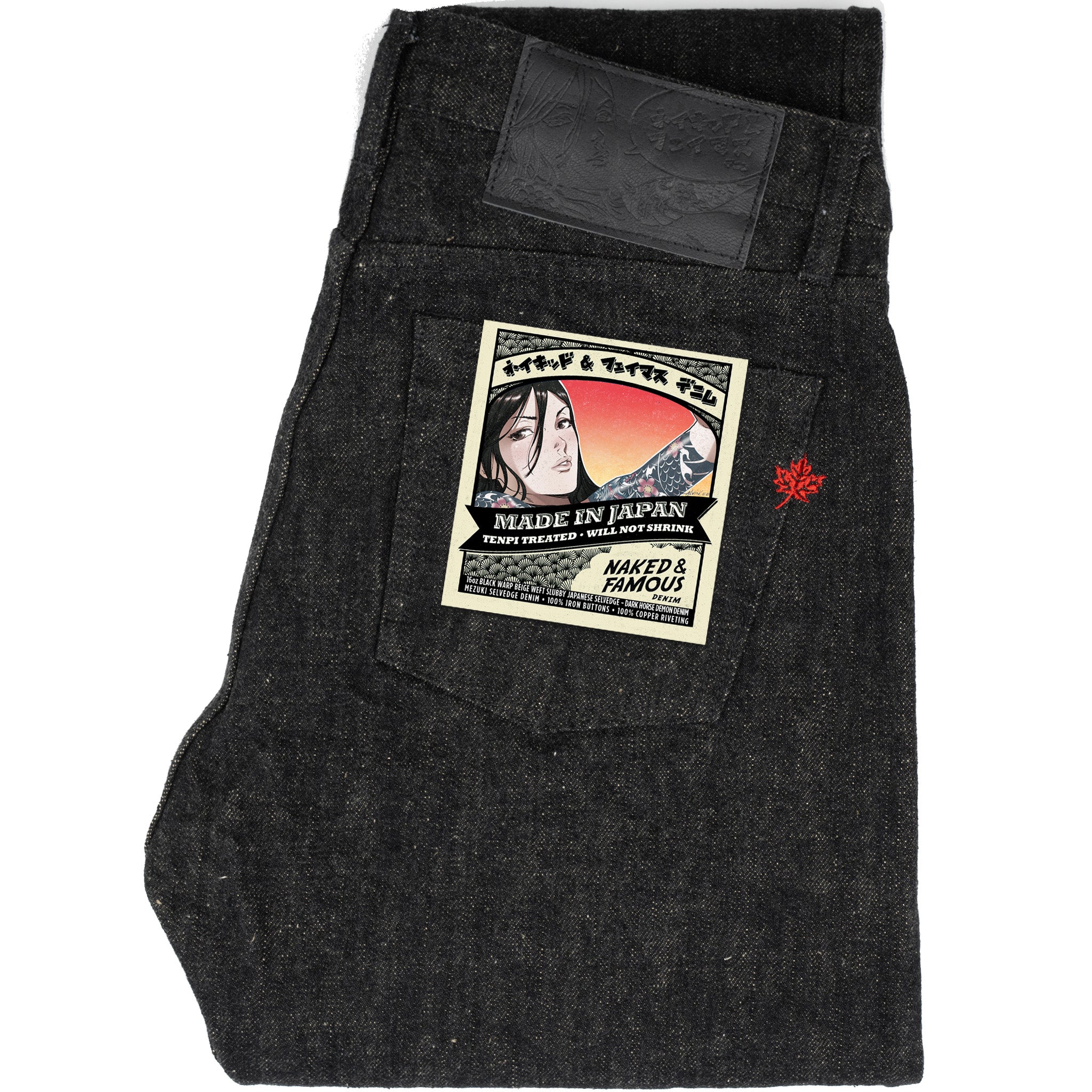 Easy Guy - MIJ18 - Mezuki Selvedge - Noir