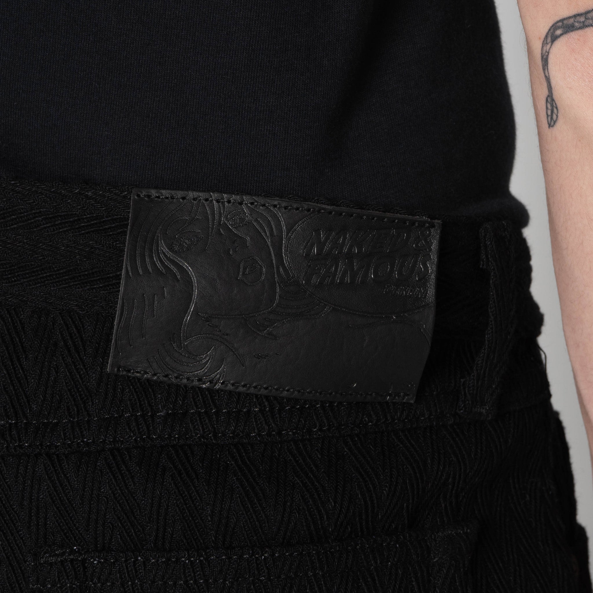True Guy - Black Sugiaya by Naked & Famous Denim
