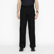 Pleated Trouser - Black Sugiaya