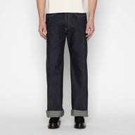 Strong Guy - Fox Fibre Green Weft by Naked & Famous Denim