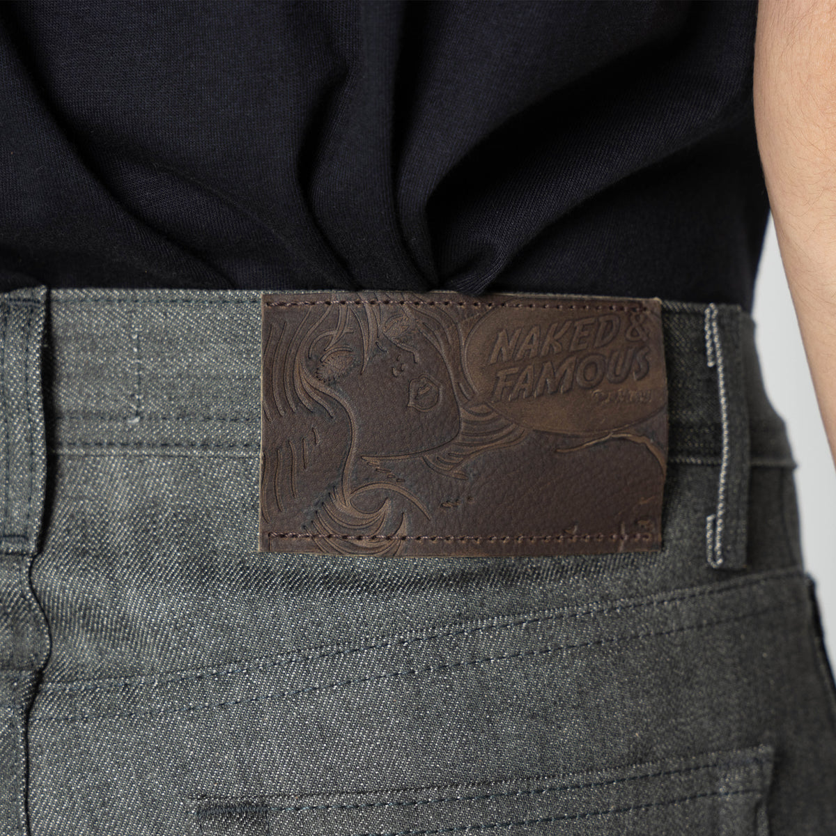 Weird Guy - Haunted Forest Selvedge by Naked & Famous Denim