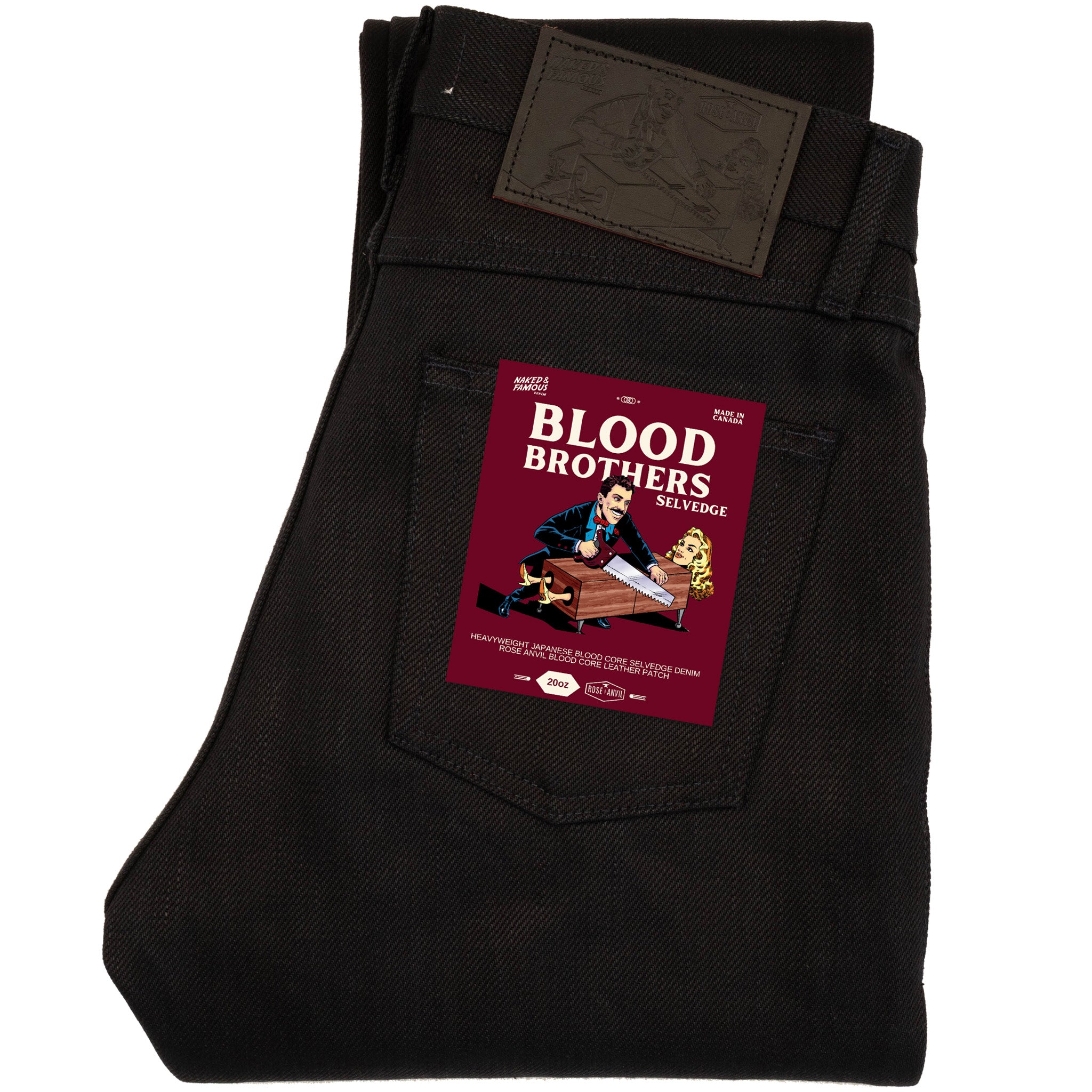True Guy - Blood Brothers Selvedge - Indigo x Black