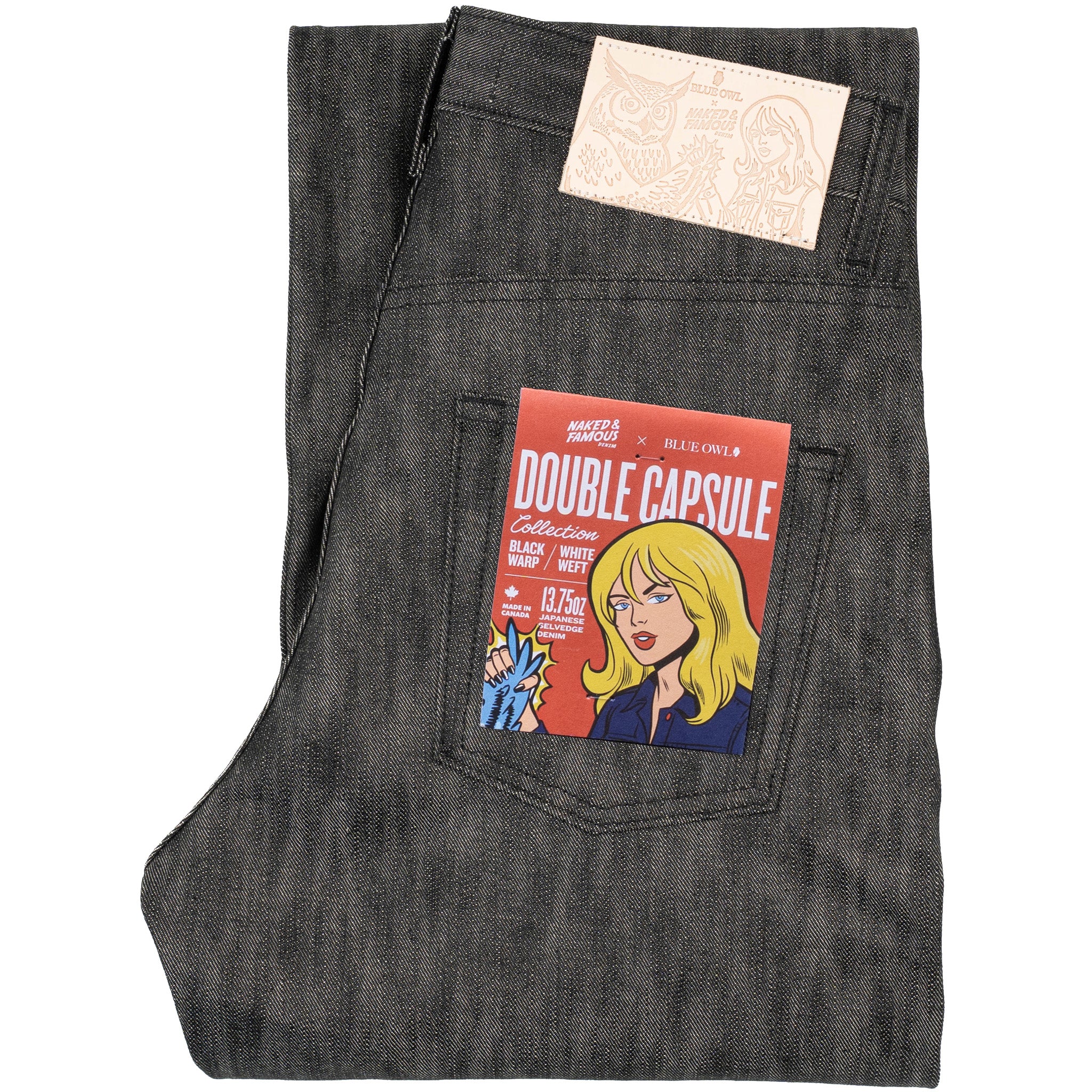 Strong Guy - Double Capsule -Black Warp / White Weft Selvedge