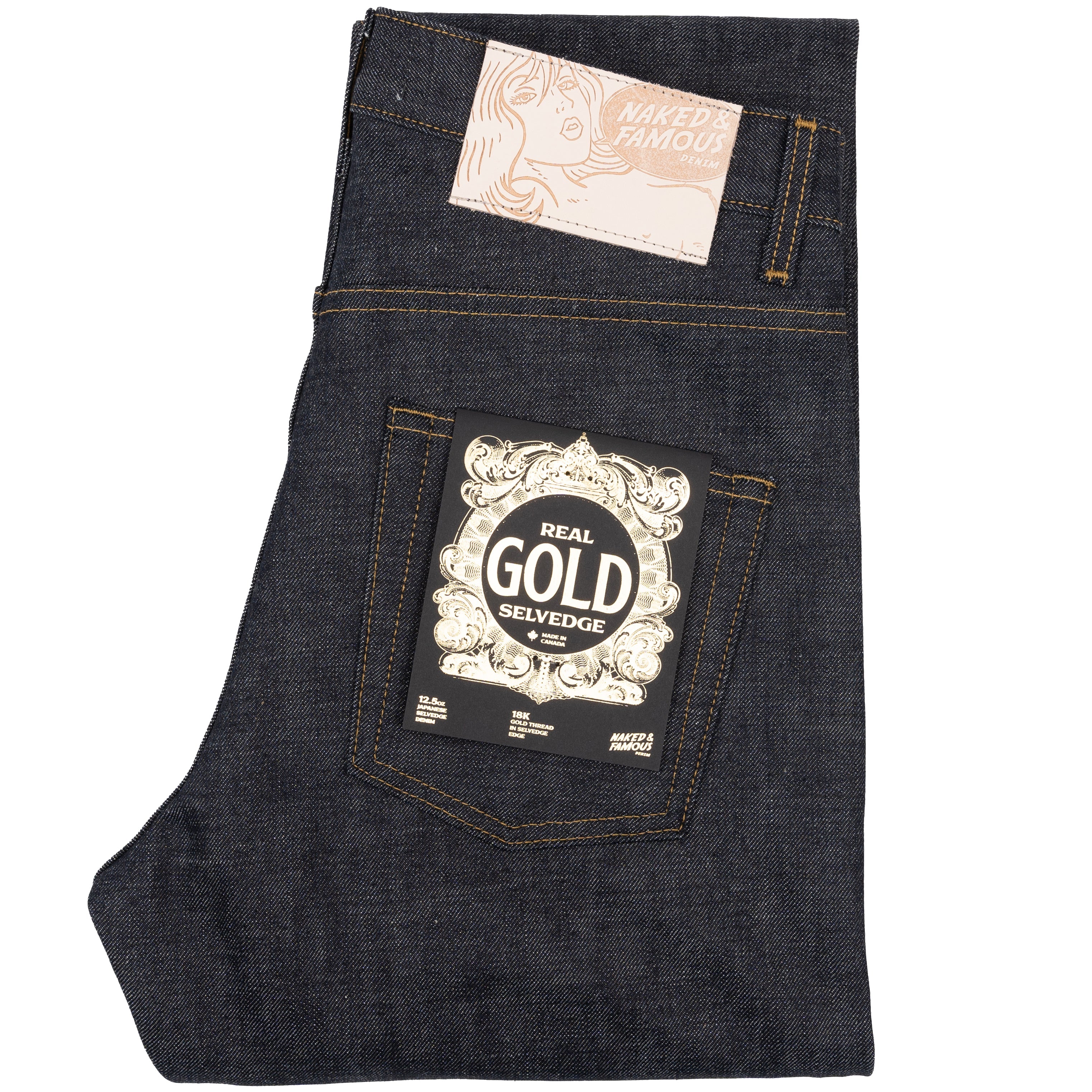 Easy Guy - Deadstock Real Gold Selvedge by Naked & Famous Denim