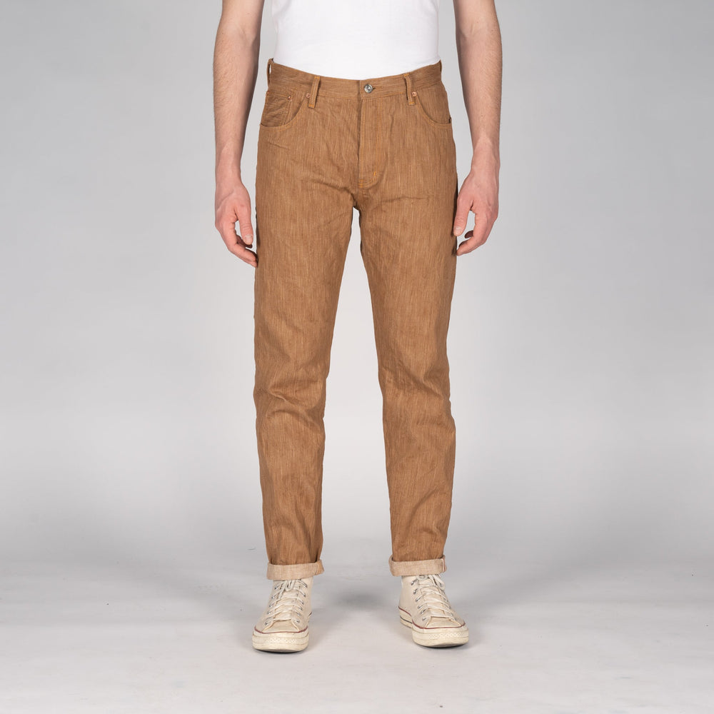 Easy Guy - MIJ11 - Tokushima Hand Dyed Kakishibu Selvedge by Naked & Famous Denim