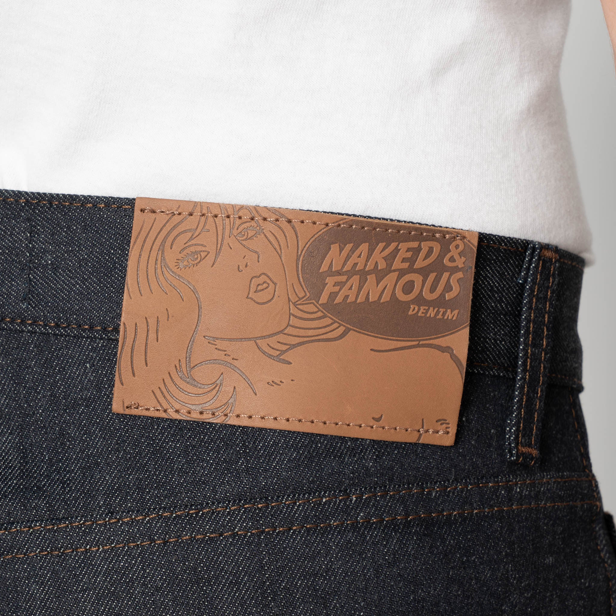 Strong Guy - Blue Grass Selvedge by Naked & Famous Denim