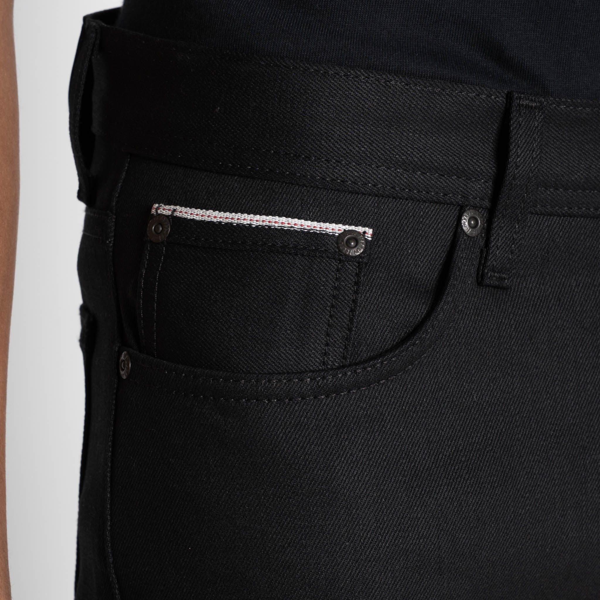 Weird Guy - Black Cobra Stretch Selvedge by Naked & Famous Denim