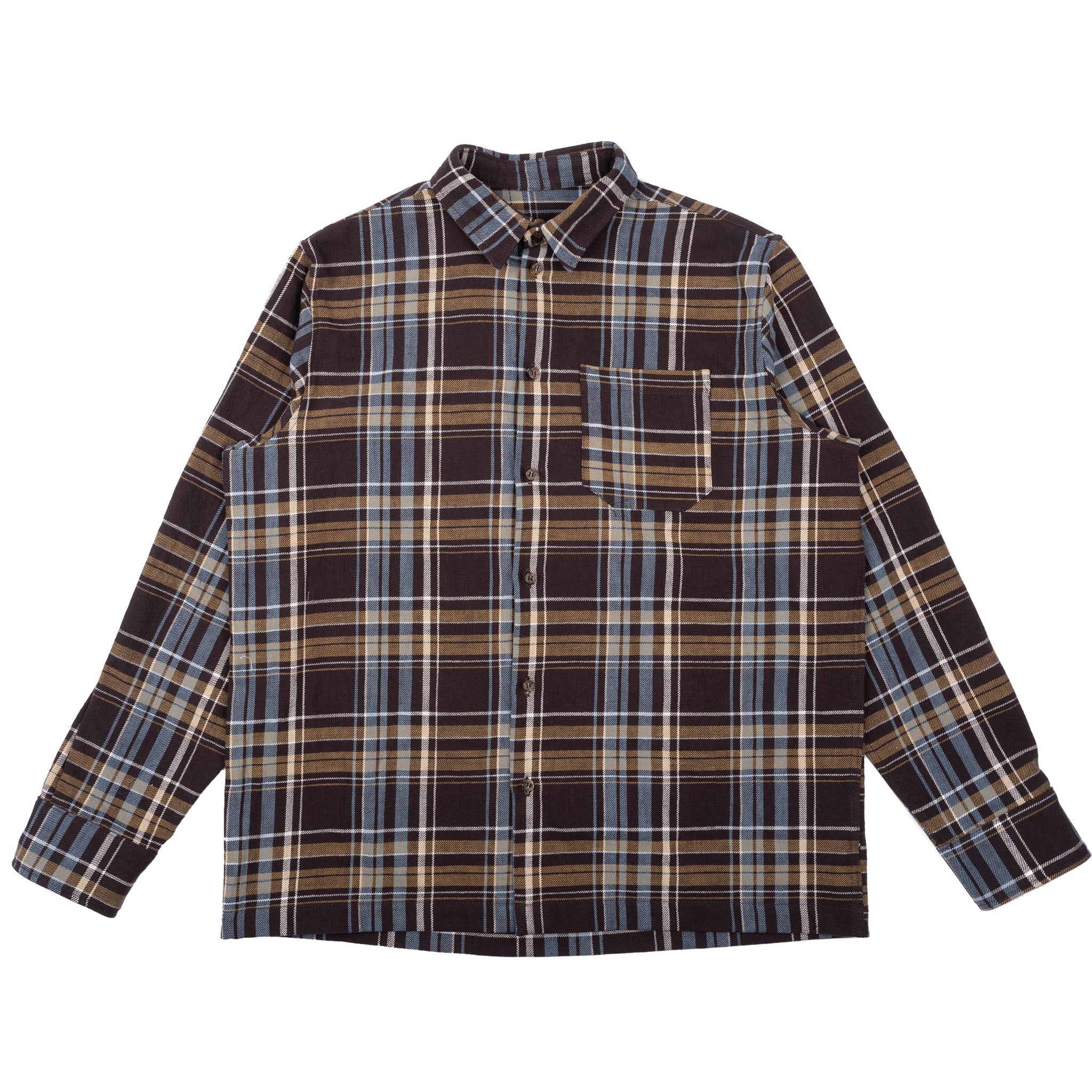 True Shirt - Slub Yarn Flannel - Navy by Naked & Famous Denim