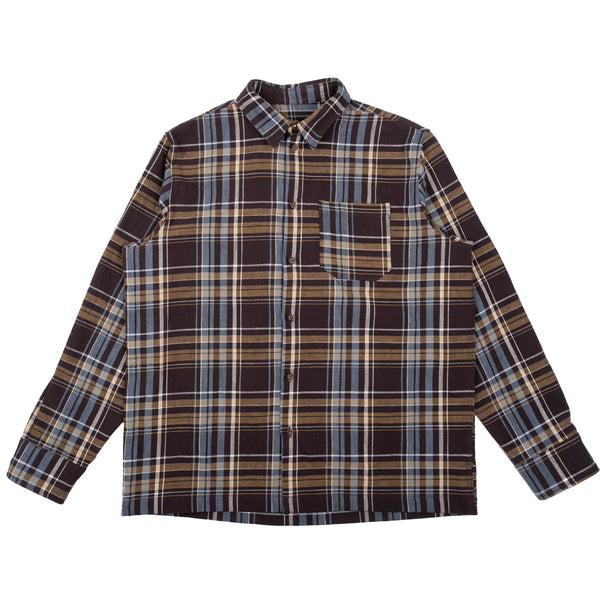 True Shirt - Slub Yarn Flannel - Navy by Naked & Famous Denim