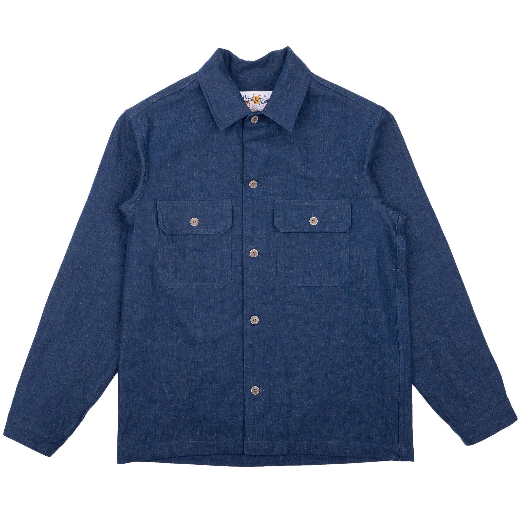 Work Shirt - 9.7oz 2/1 Nep Denim by Naked & Famous Denim