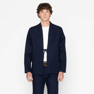 Kimono Shirt - Maekake Dobby - Indigo by Naked & Famous Denim