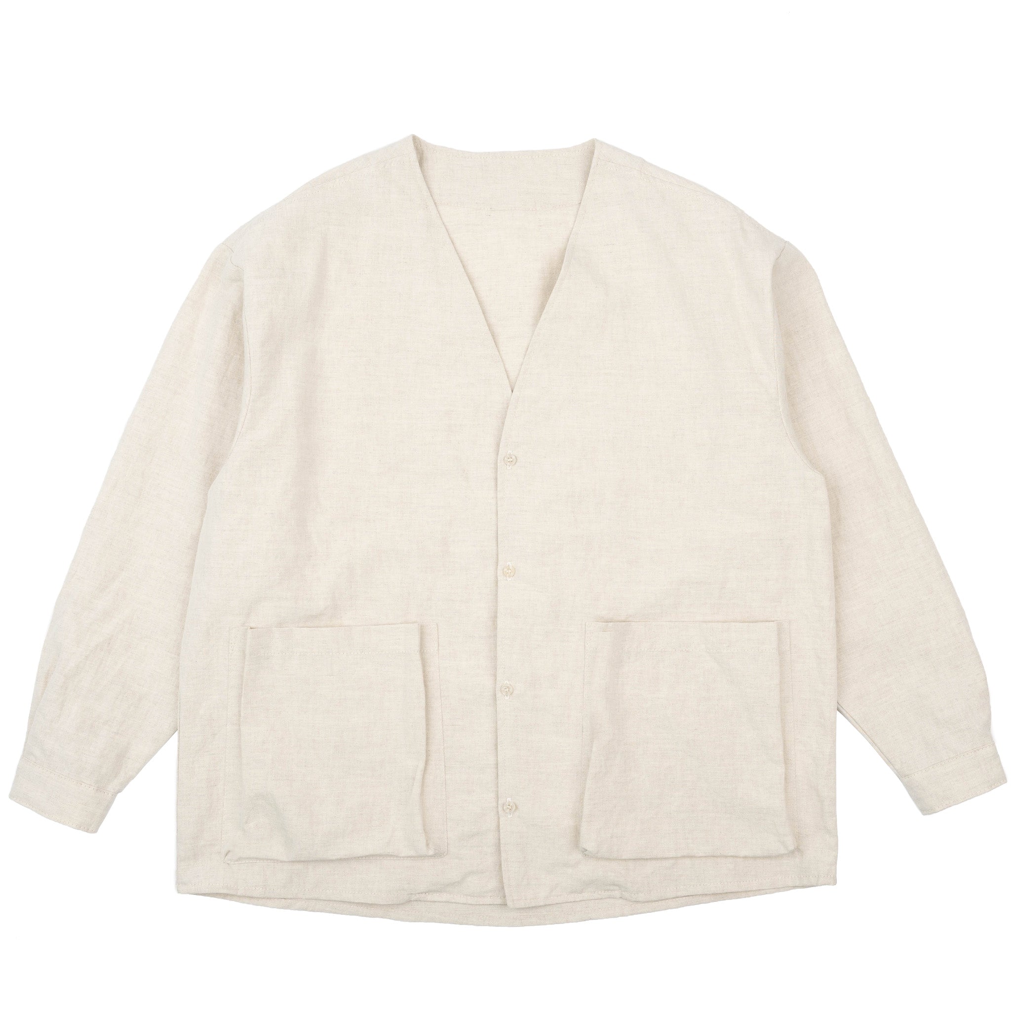 Wise Guy - Linen Blend Denim - Ecru by Naked & Famous Denim