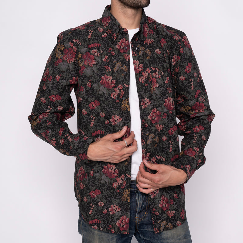 Easy Shirt - Muted Flowers Organic | Naked & Famous Denim