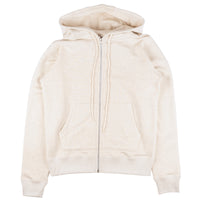 Zip Hoodie - French Terry - Oatmeal | Naked & Famous Denim