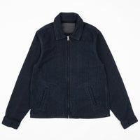 Zip Chore Coat - Indigo Sashiko