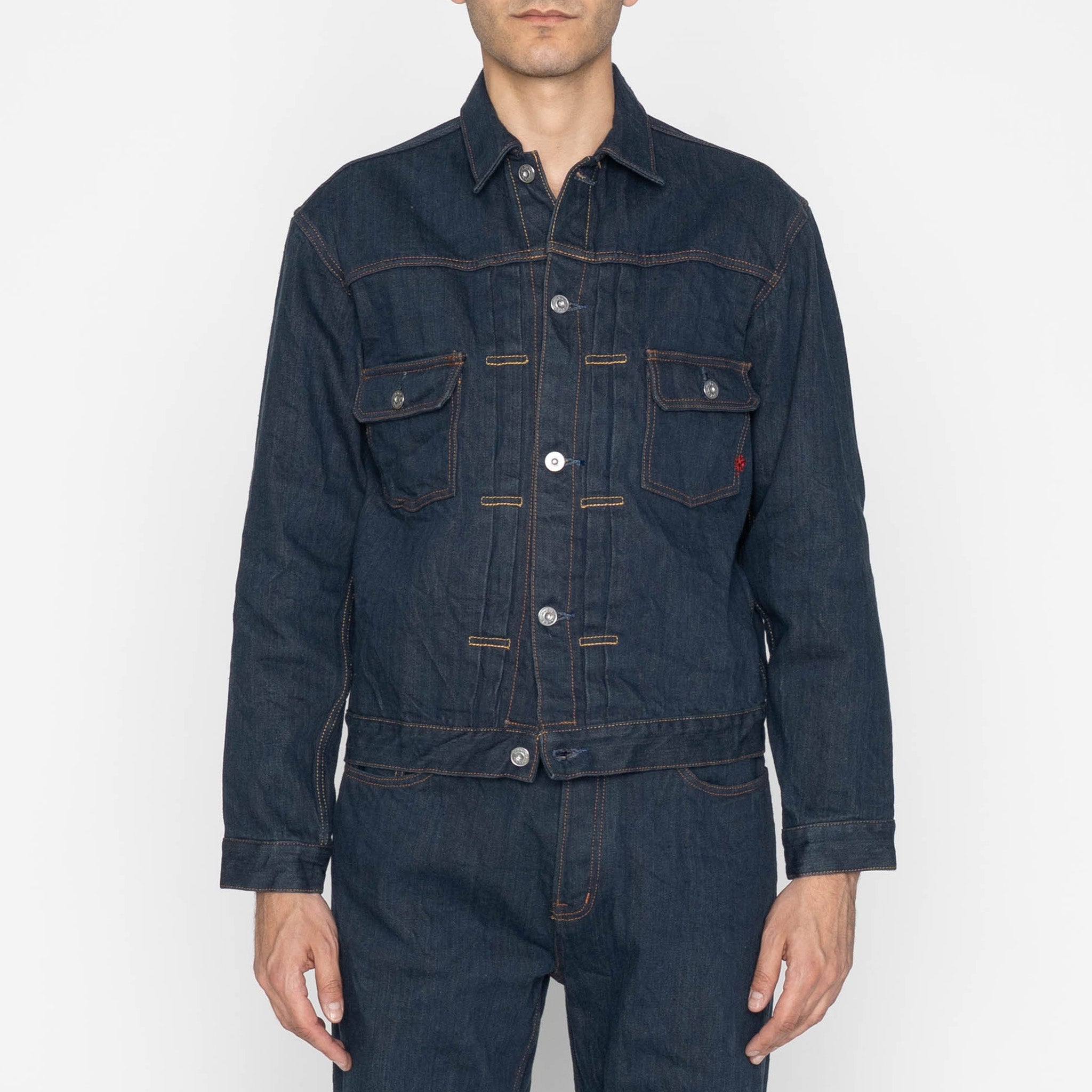 Heritage Jacket - MIJ17 - Chairo no Kitsune - Indigo