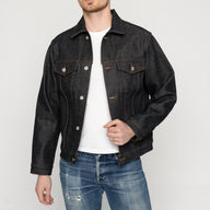 Denim Jacket - Elephant 13 - Red Core by Naked & Famous Denim