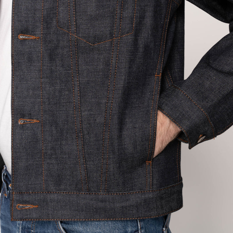 Denim Jacket - Love & Peace Selvedge