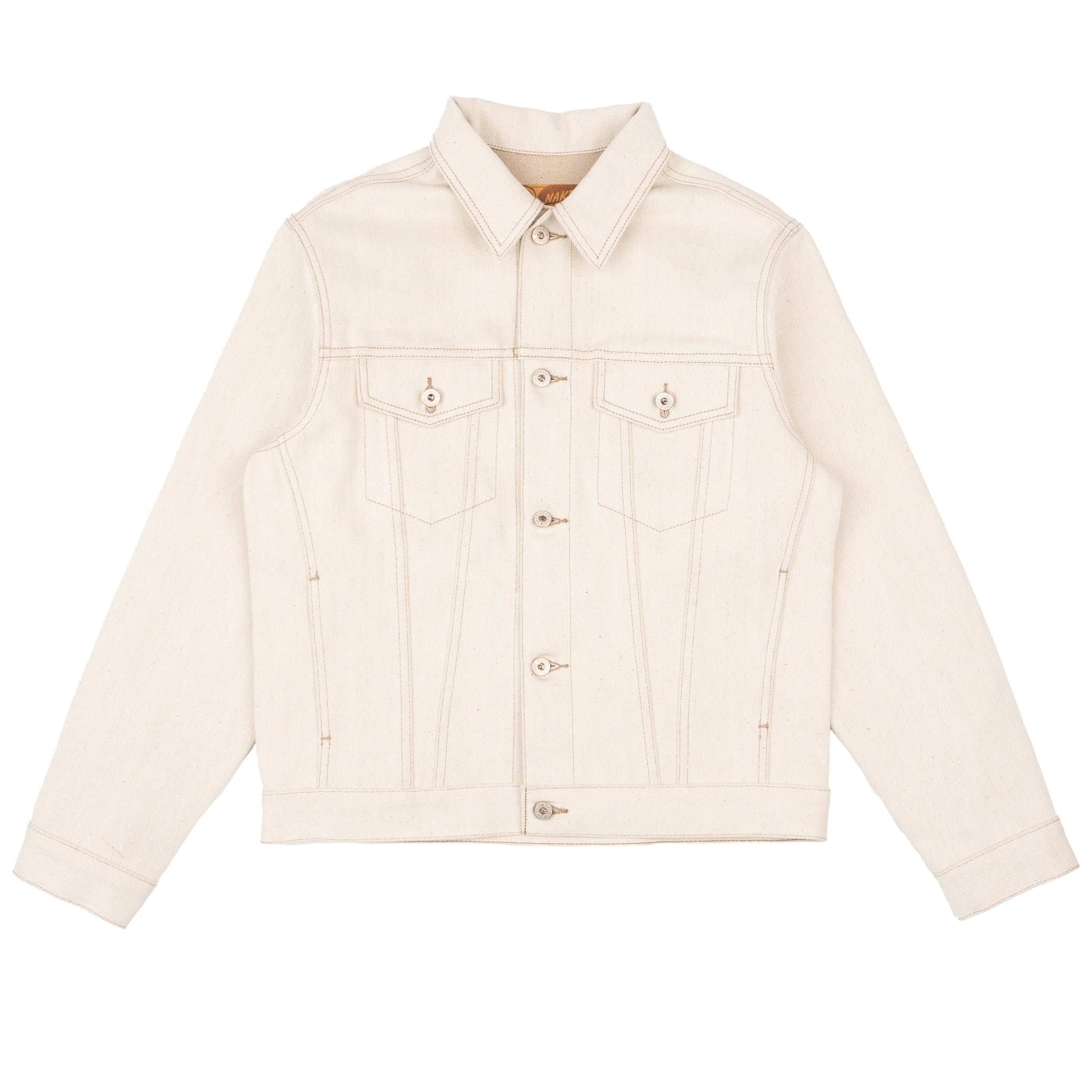 Denim Jacket - All Natural Ecru Foxfibre® Selvedge by Naked & Famous Denim